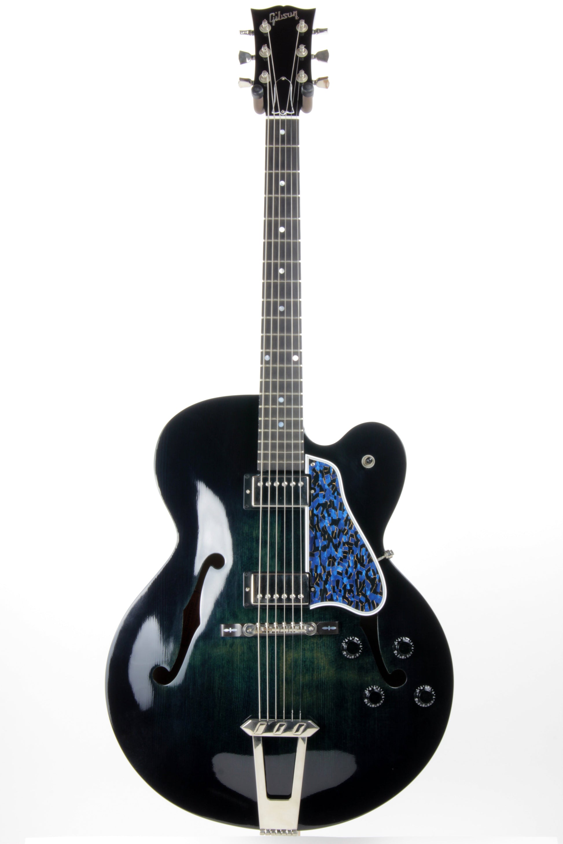 1998 Gibson Custom Shop L-5 Studio in Translucent Blue Burst! Ebony Board! w/ OHSC! ces
