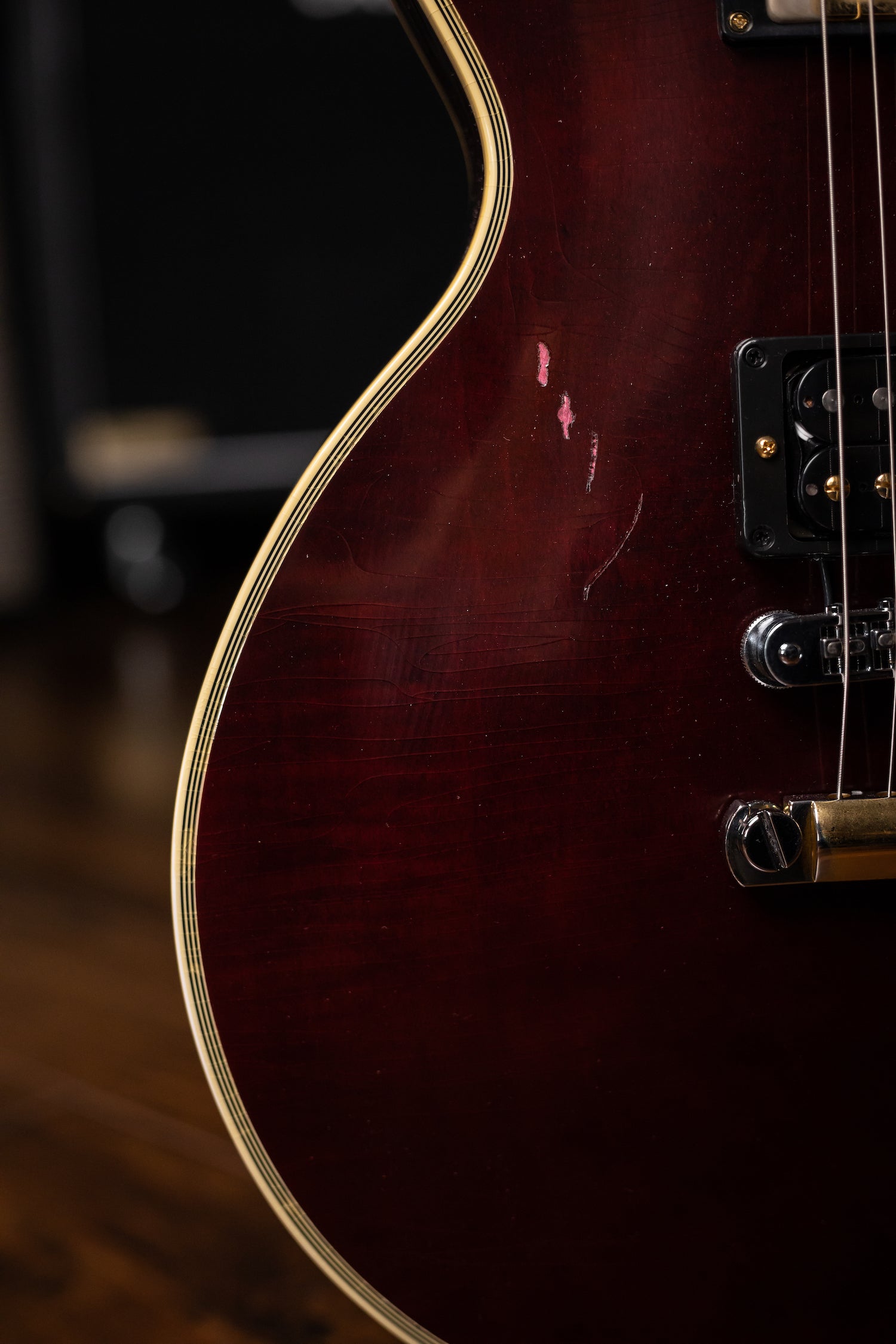 2021 Gibson Custom Shop Jerry Cantrell "Wino" Les Paul Murphy Lab - Wine Red