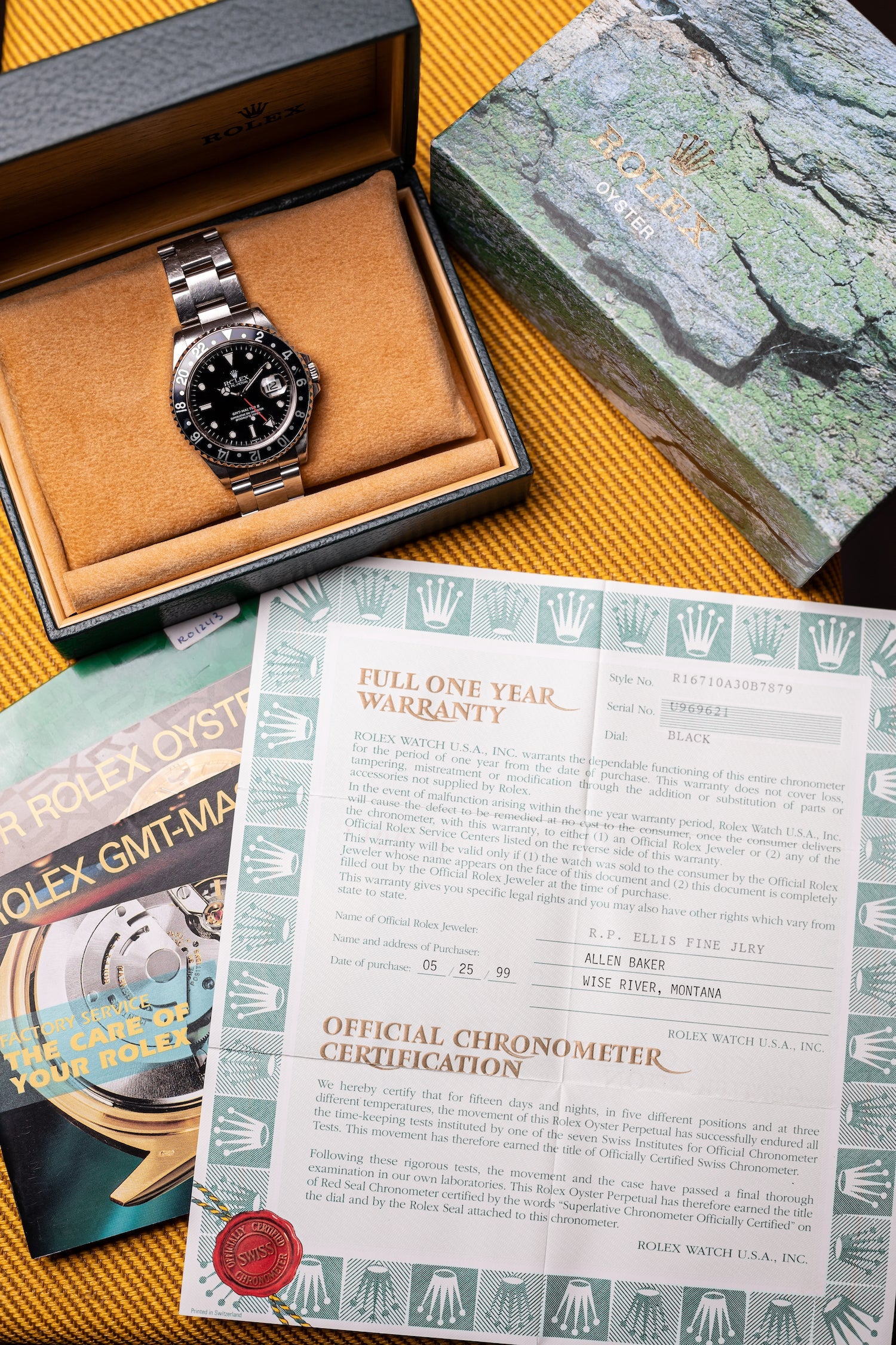 1997 Rolex GMT Master II Ref. 16710