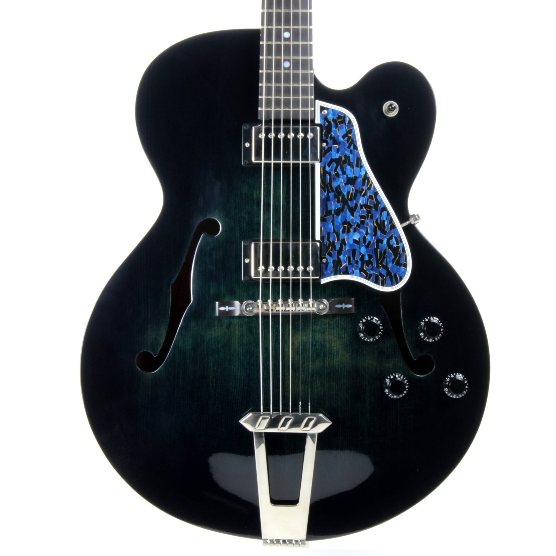 1998 Gibson Custom Shop L-5 Studio in Translucent Blue Burst! Ebony Board! w/ OHSC! ces