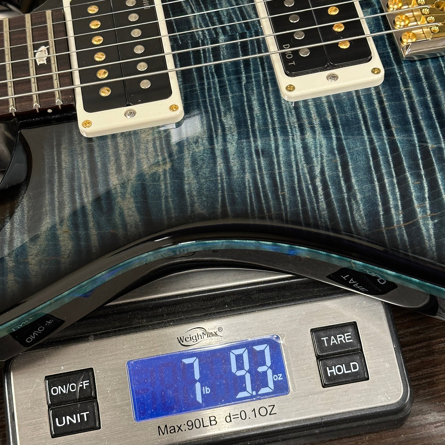 PRS Custom 24 10 Top Cobalt Smokeburst w/case