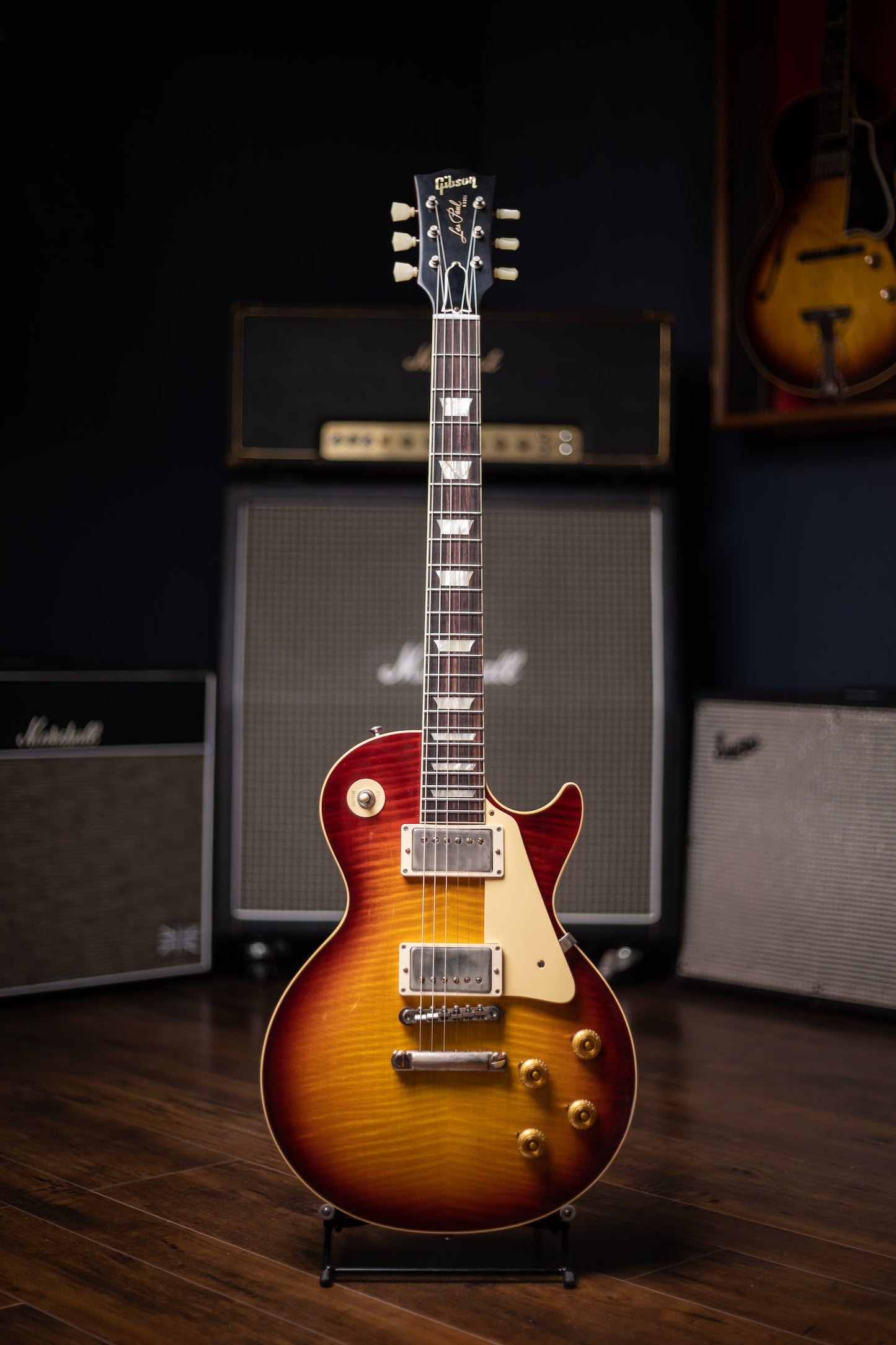 Gibson Custom Shop Murphy Lab 1959 Les Paul Standard Reissue Ultra Light Aged Electric Guitar - Factory Burst
