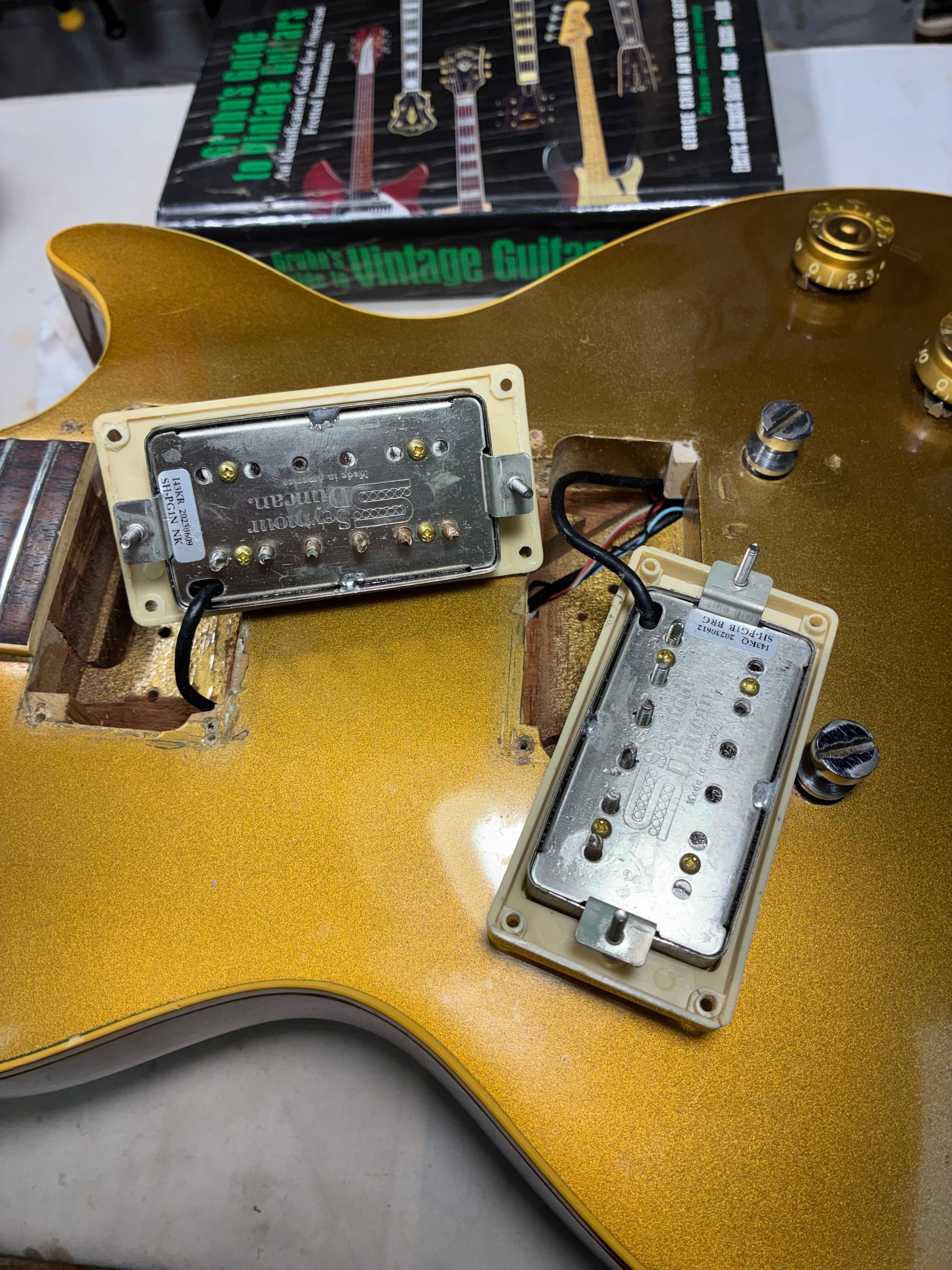 Gibson 1971 Les Paul Standard '58, Goldtop