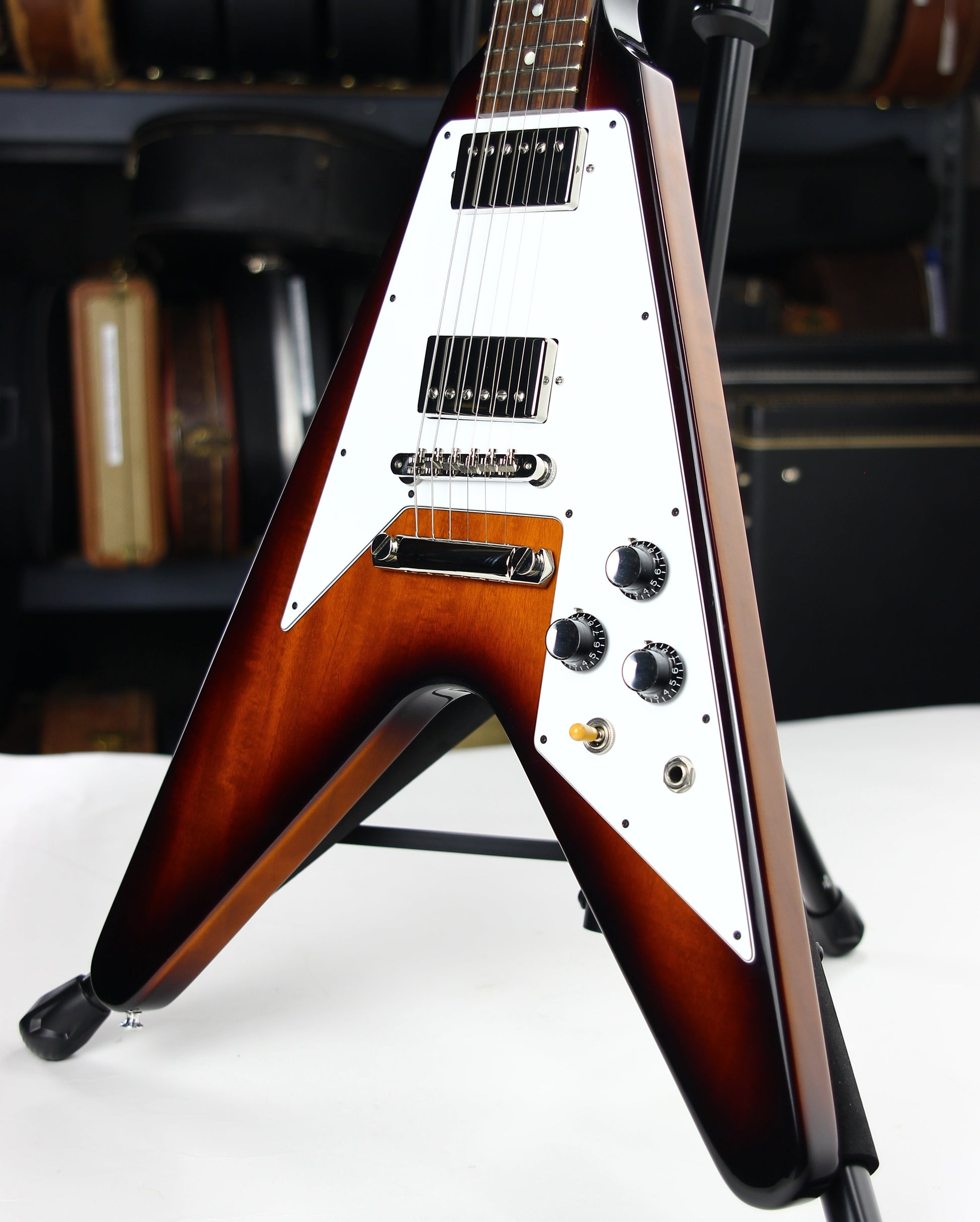 2014 Gibson Custom Shop Benchmark Run 1967 Flying V '67 Reissue - Stoptail, Sunburst, Historic