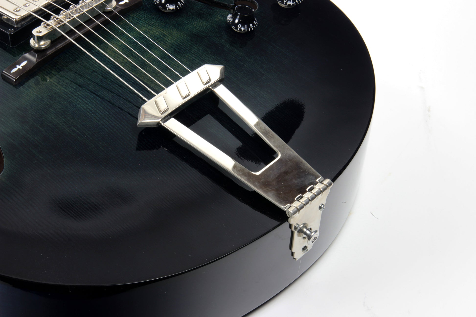 1998 Gibson Custom Shop L-5 Studio in Translucent Blue Burst! Ebony Board! w/ OHSC! ces