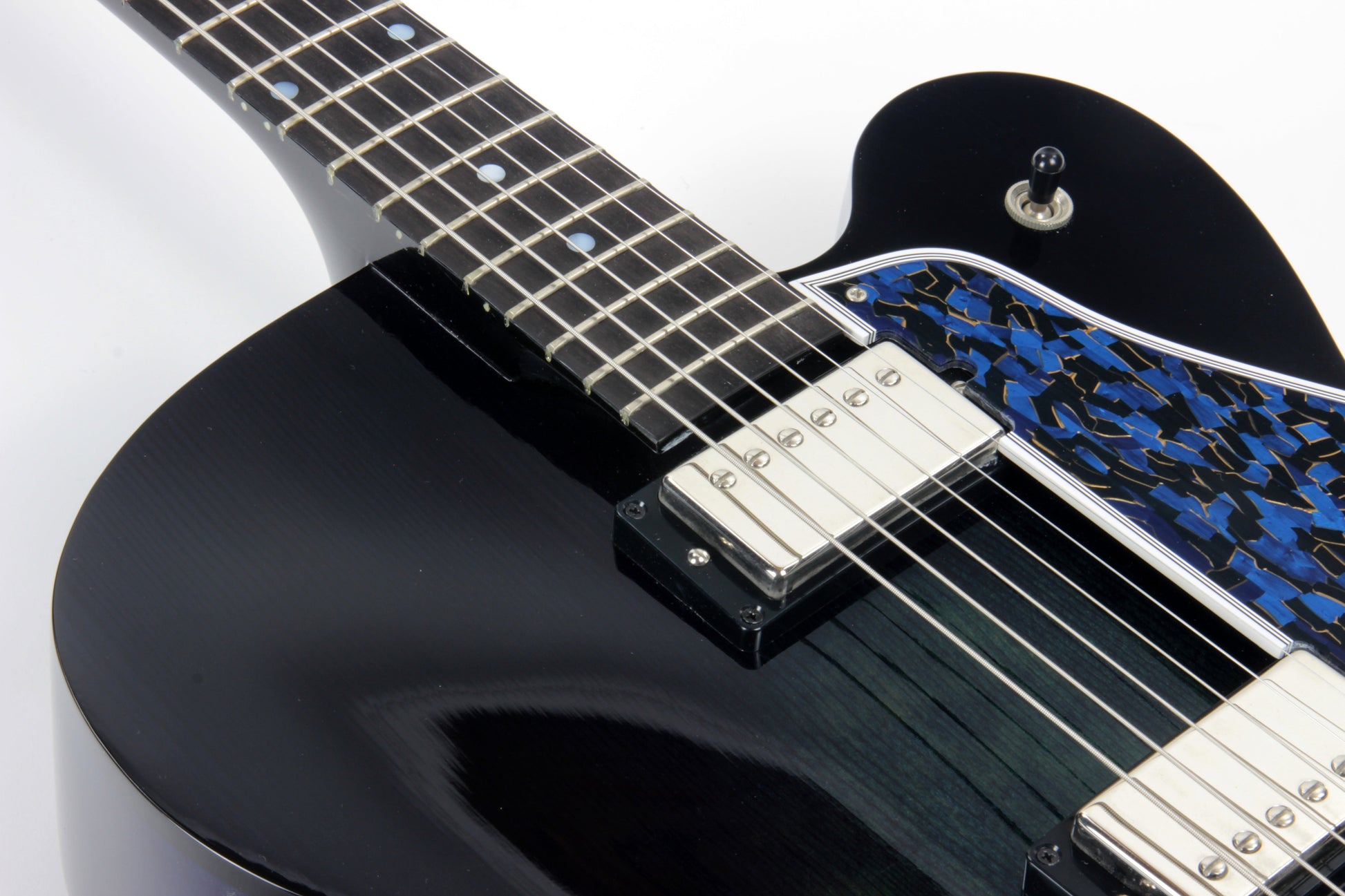 1998 Gibson Custom Shop L-5 Studio in Translucent Blue Burst! Ebony Board! w/ OHSC! ces