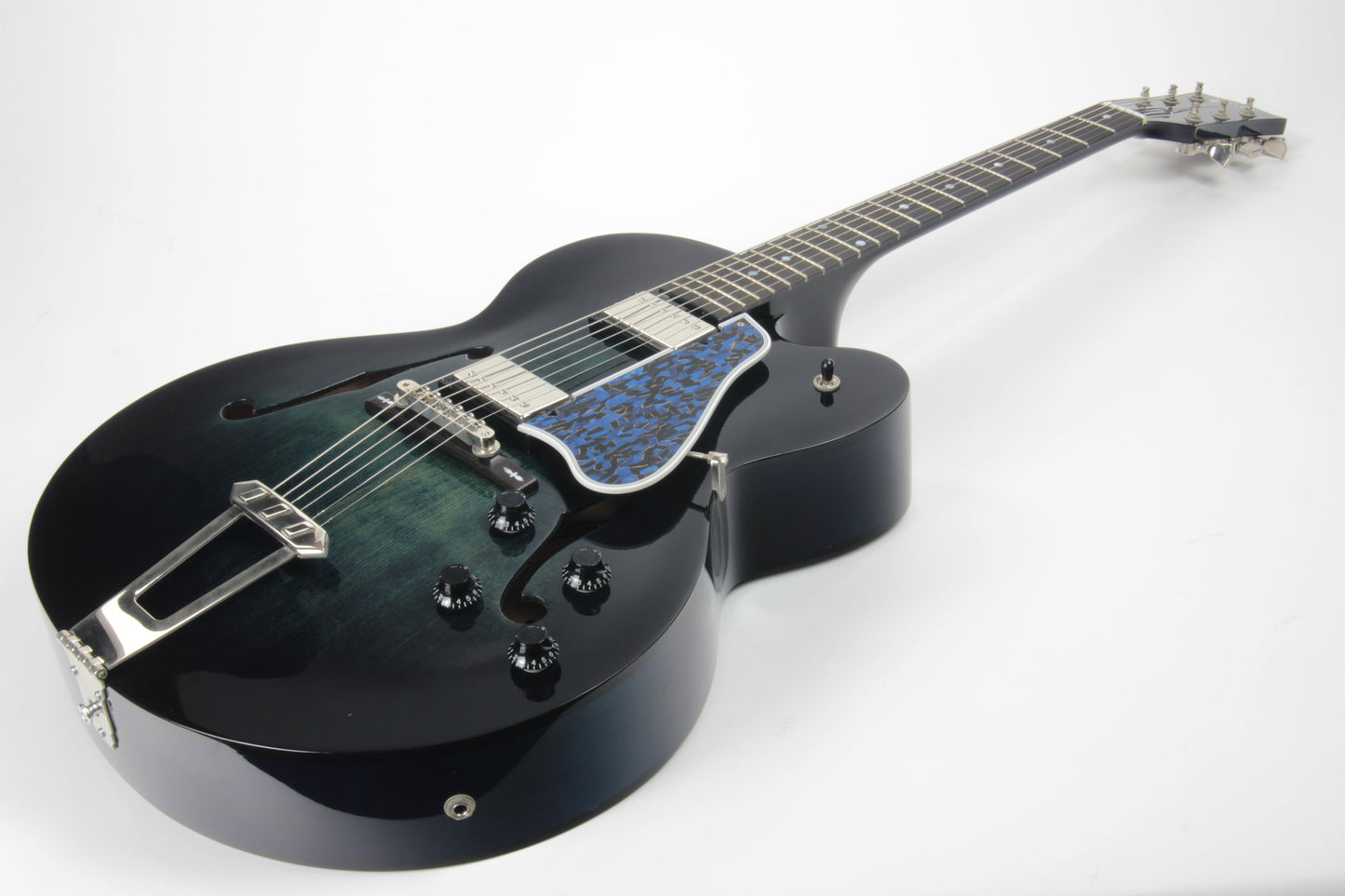 1998 Gibson Custom Shop L-5 Studio in Translucent Blue Burst! Ebony Board! w/ OHSC! ces