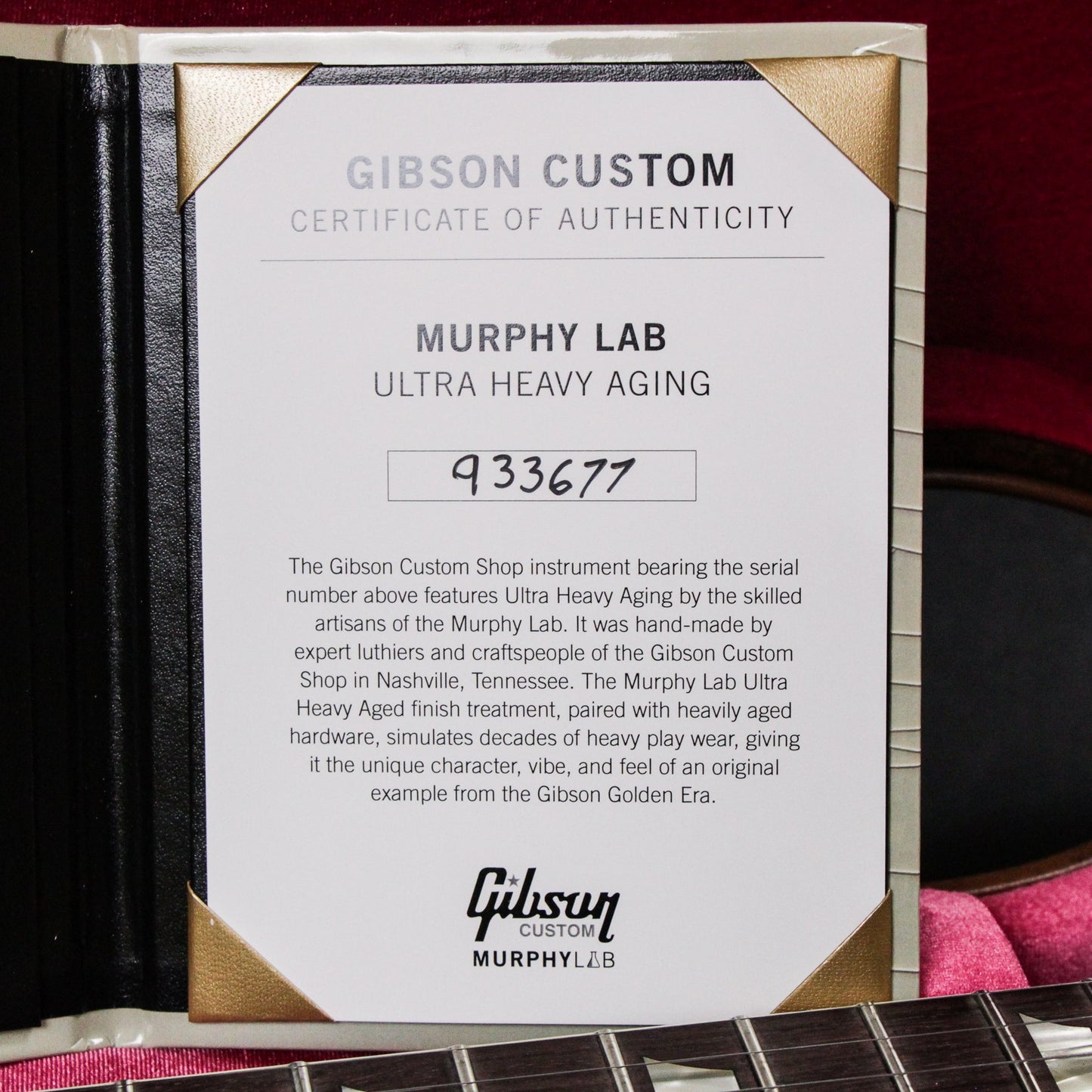 Gibson Custom 1959 Les Paul Standard Reissue Murphy Lab Ultra Heavy Aged Kindred Burst 2023 (933677)