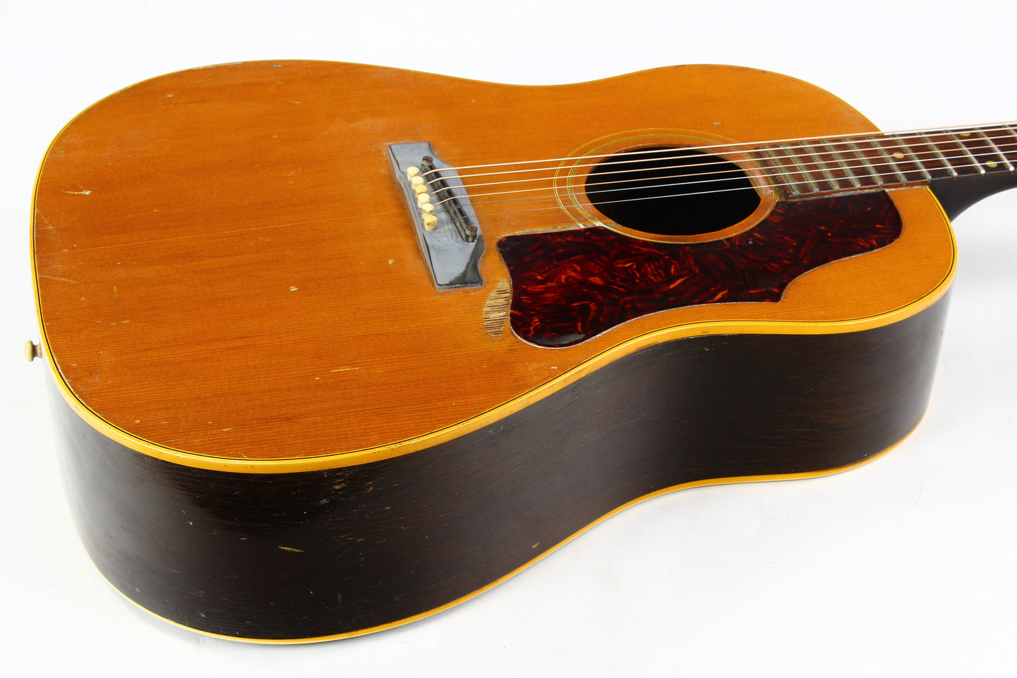 1963 Gibson J-50 ADJ Natural Vintage Acoustic Dreadnought Guitar SOUNDS GREAT!