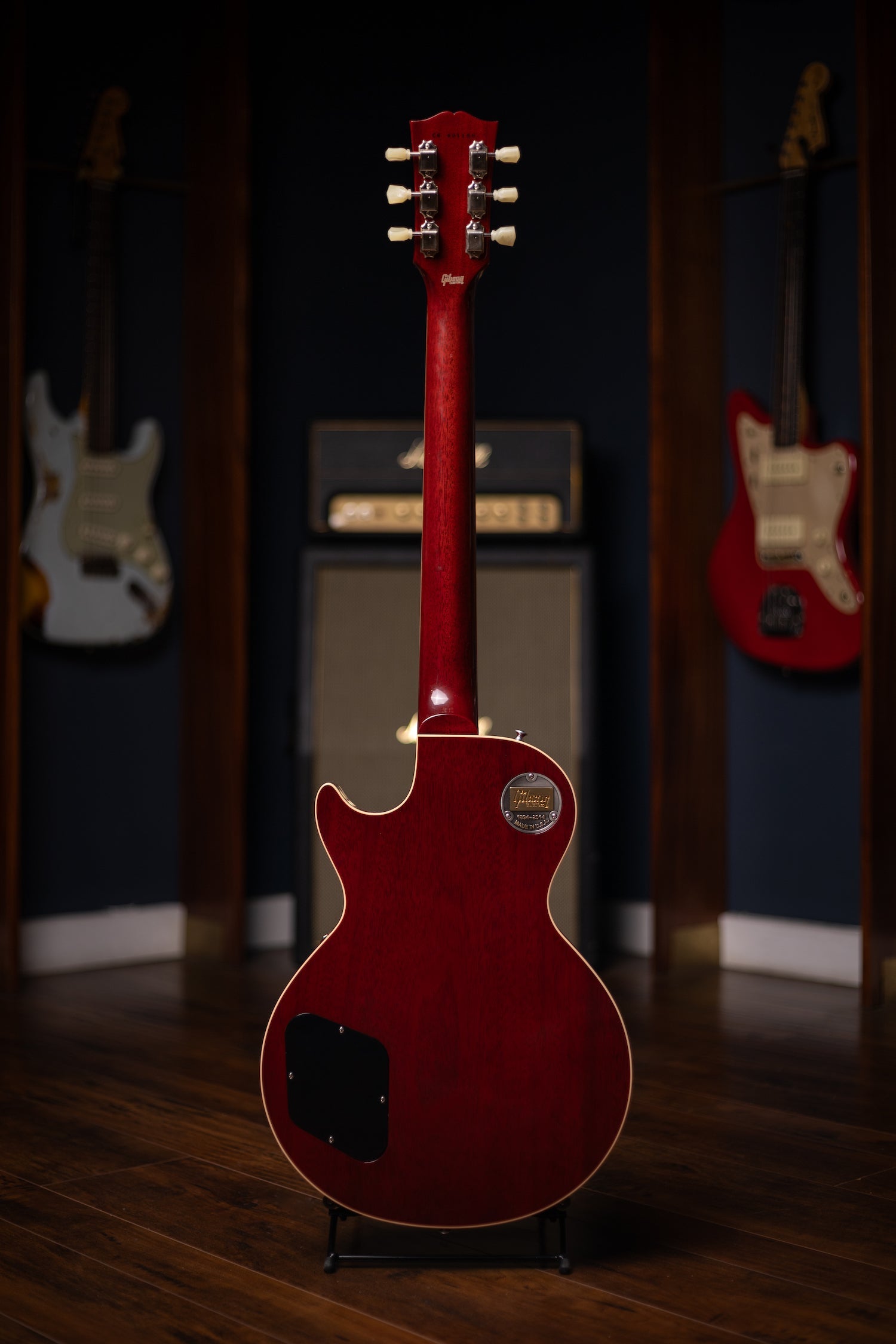 2014 Gibson Custom Shop Les Paul Long Scale Electric Guitar - Cherry Sunburst