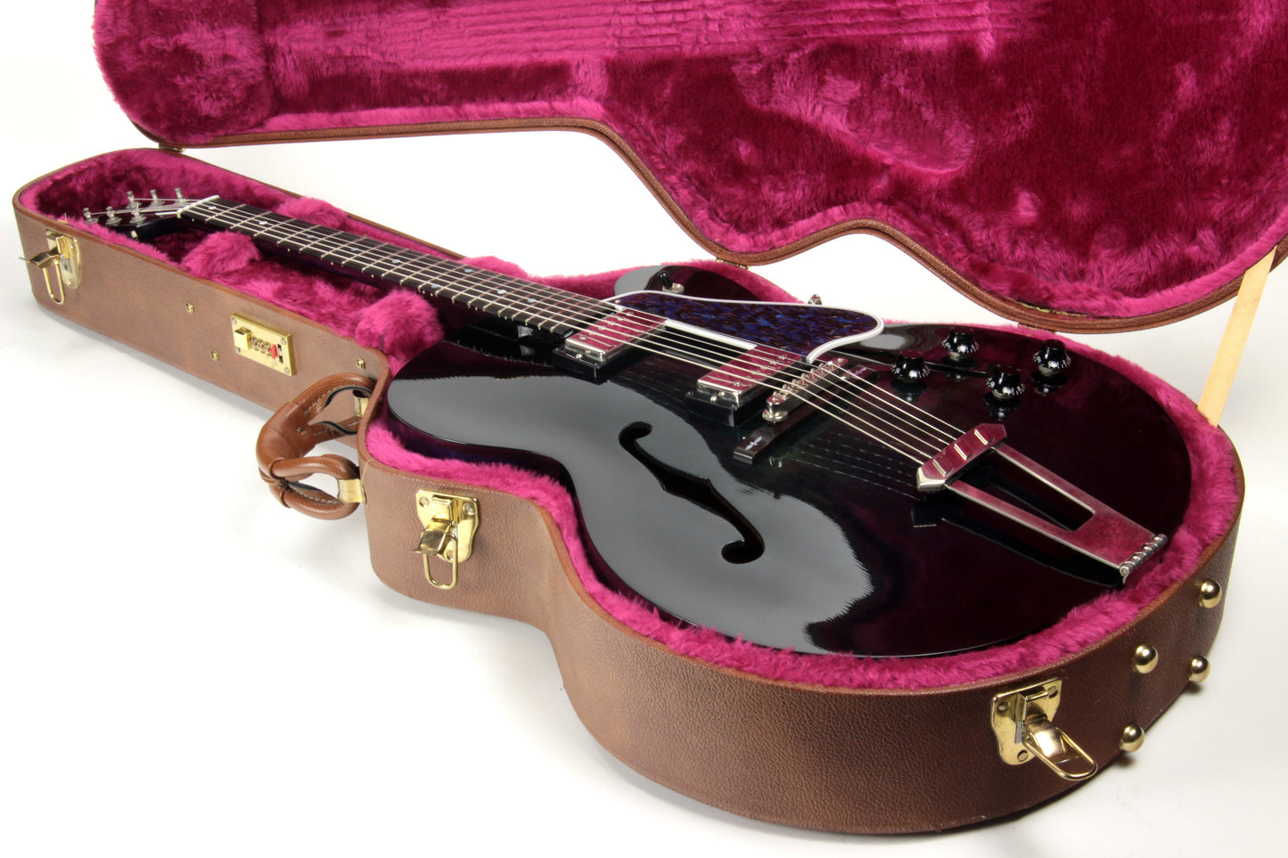 1998 Gibson Custom Shop L-5 Studio in Translucent Blue Burst! Ebony Board! w/ OHSC! ces