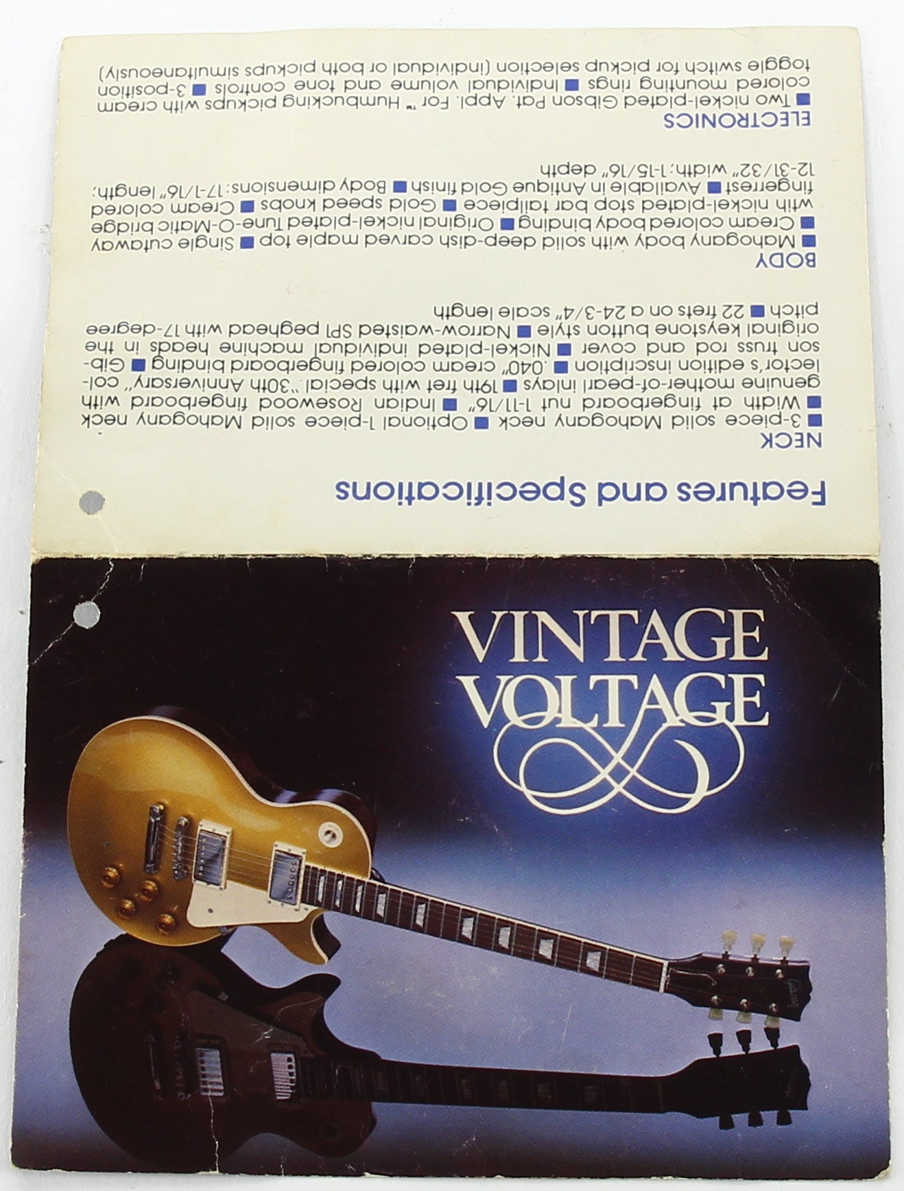 1982 Gibson 30th Ann Les Paul Goldtop