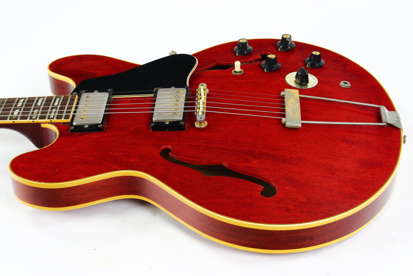 1968 Gibson ES-345 TDC Cherry Red Vintage Guitar w Original Hard Case PAT # Humbuckers 1960s