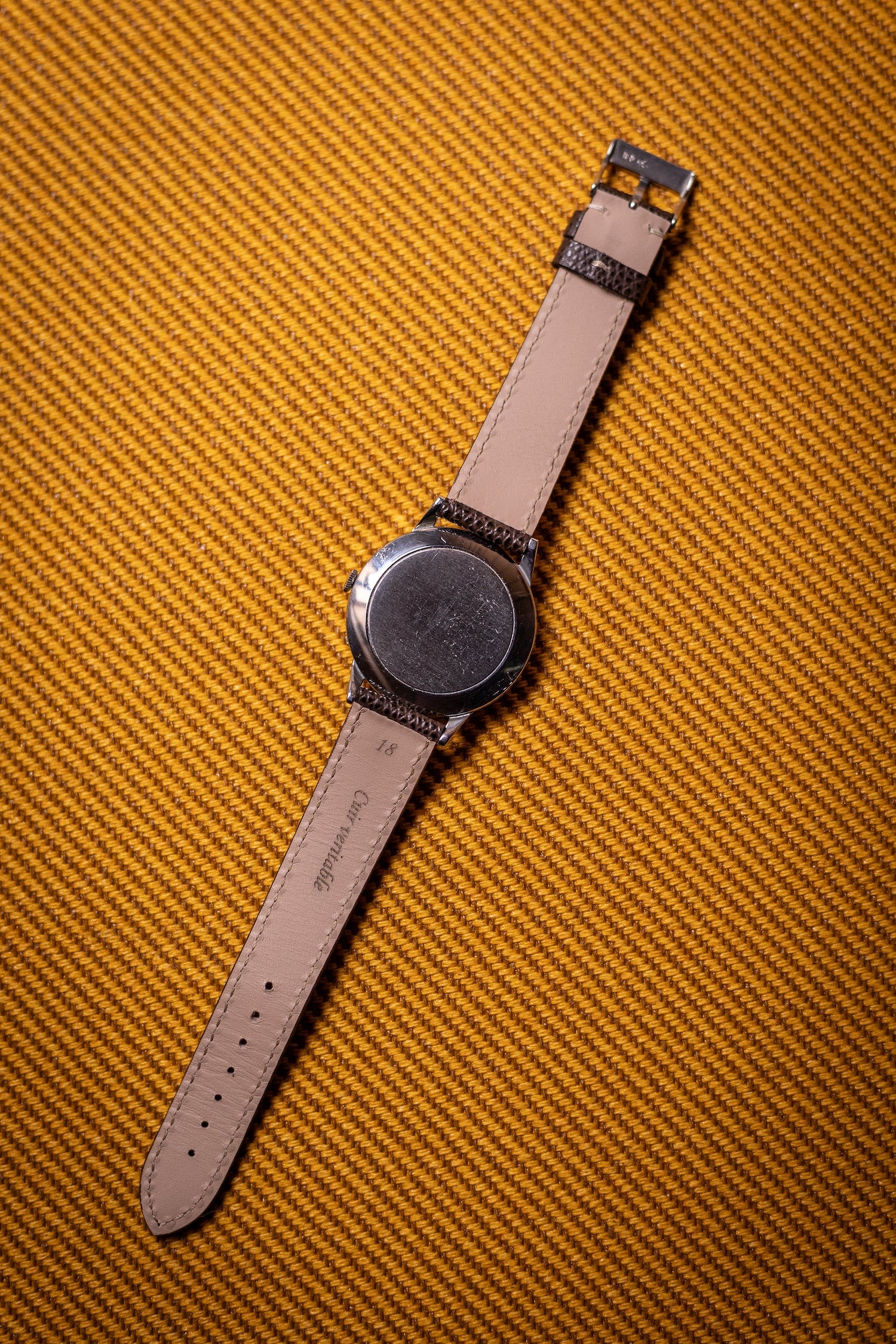 Circa 1950's Movado Day-Date Bumper Automatic Ref. 18159