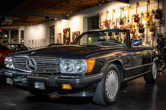 1986 Mercedes 560SL Black Pearl Metallic | SOLD