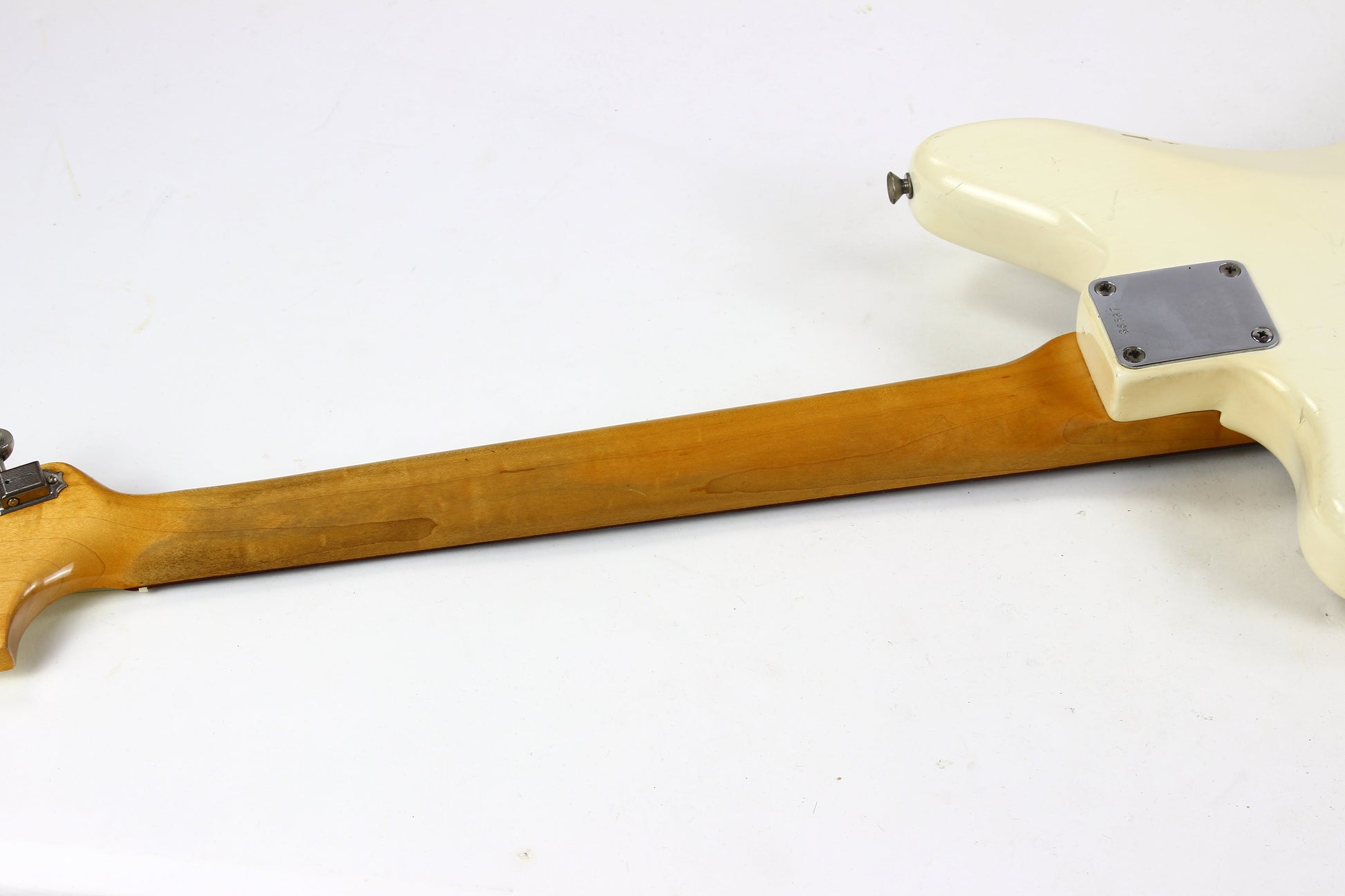 1962 Fender Jaguar Factory Custom Color OLYMPIC WHITE Pre-CBS w Original Brown Case & Strap