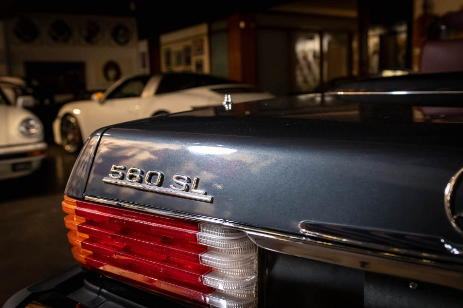 1986 Mercedes 560SL Black Pearl Metallic | SOLD