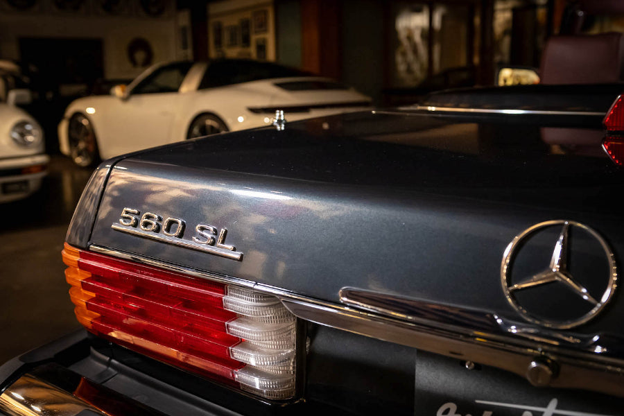 1986 Mercedes 560SL Black Pearl Metallic | SOLD