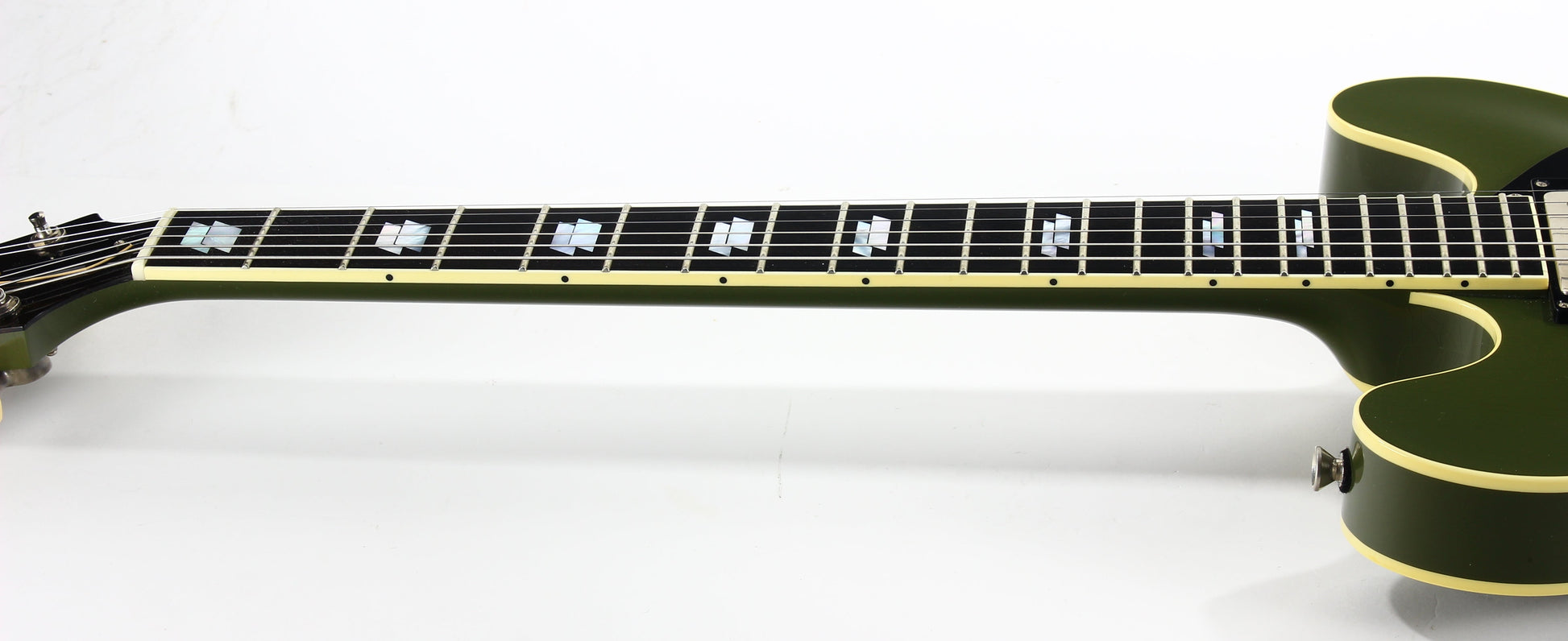 2021 Colling I-35 LC AGED Olive Drab Green - Custom Inlays, ThroBak SLE101 Plus MXV Humbuckers
