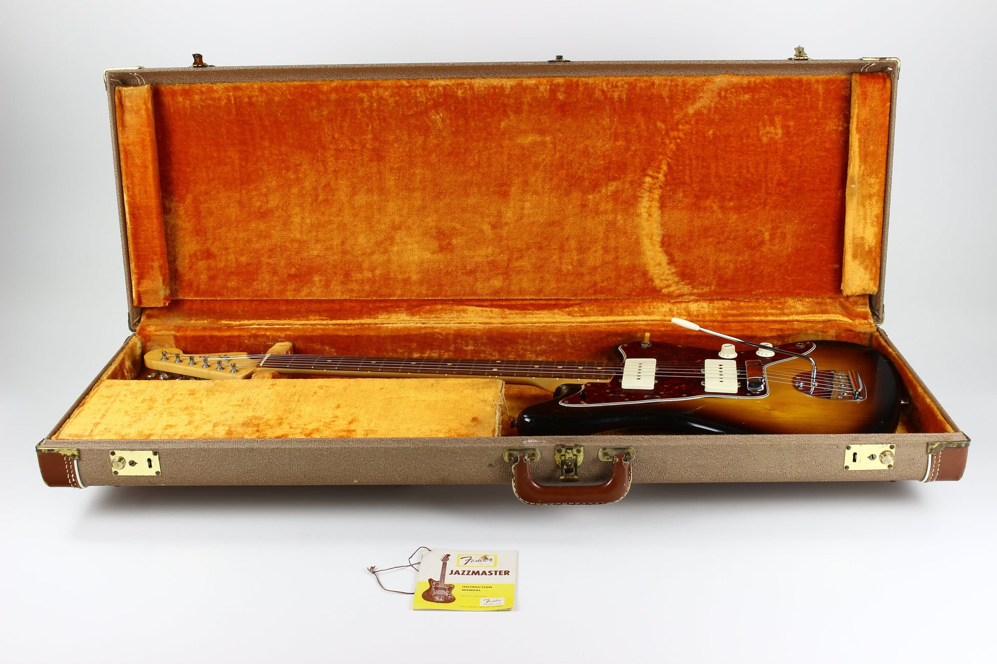 1959 Fender Jazzmaster 100% Original w/ OHSC & Tag | Vintage Slab-Board, Clean!