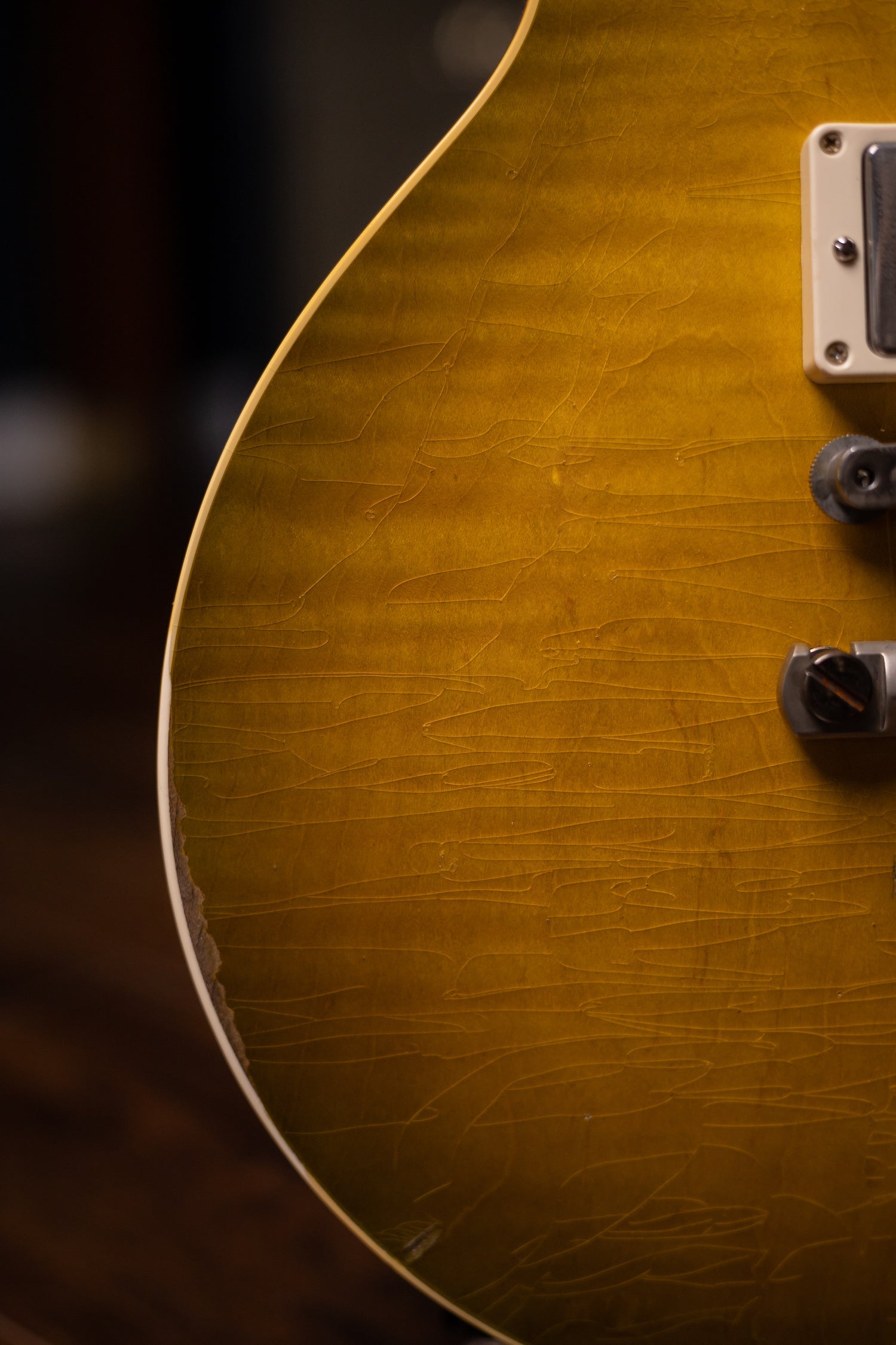 Gibson Custom Shop Murphy Lab 1959 Les Paul Standard Reissue Heavy Aged Electric Guitar - Green Lemon Fade