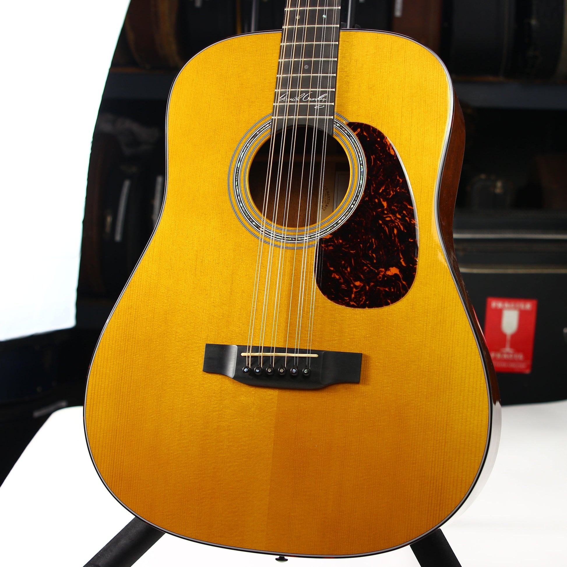 Martin D12 David Crosby Signed Model