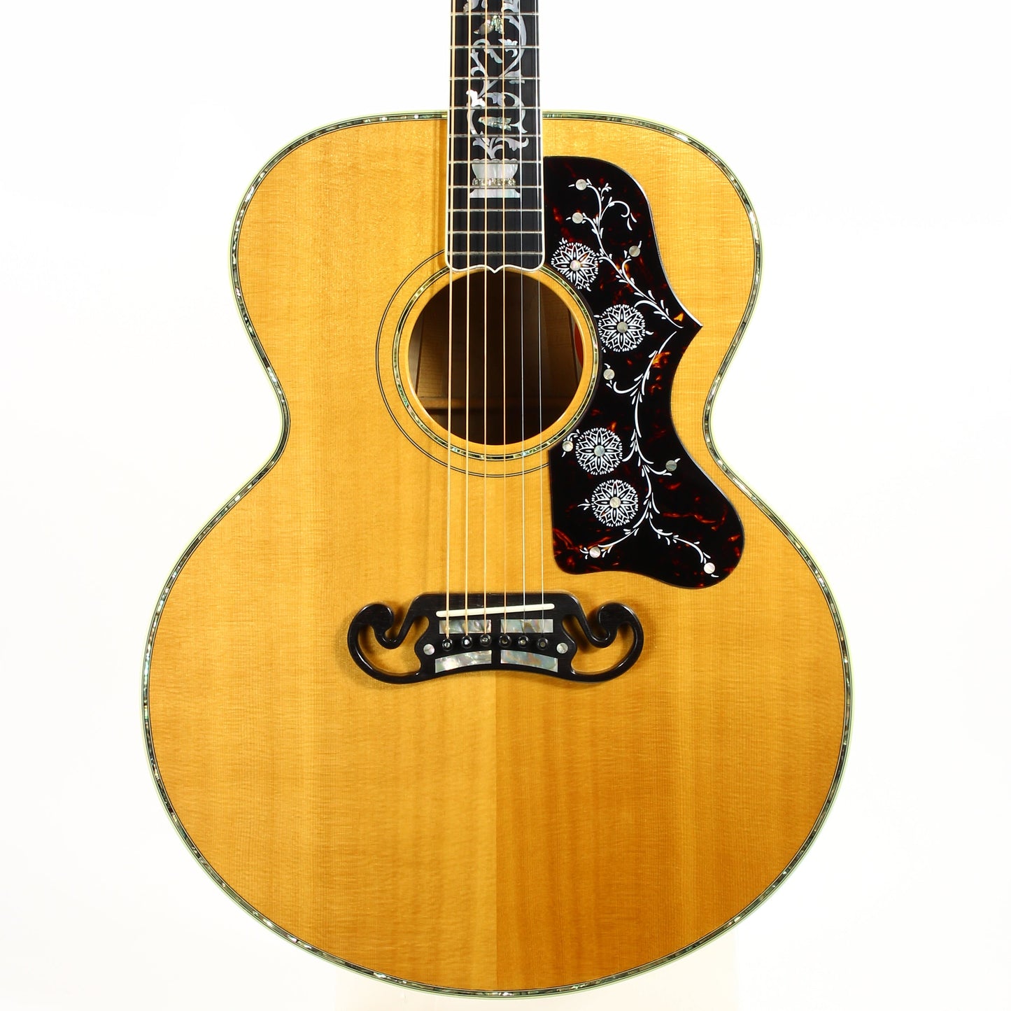 RARE 1995 Gibson Montana J-200 DELUXE VINE INLAY One-Off -- 3-Piece Back, Abalone/MOP Inlays, SJ-200 j200 sj200