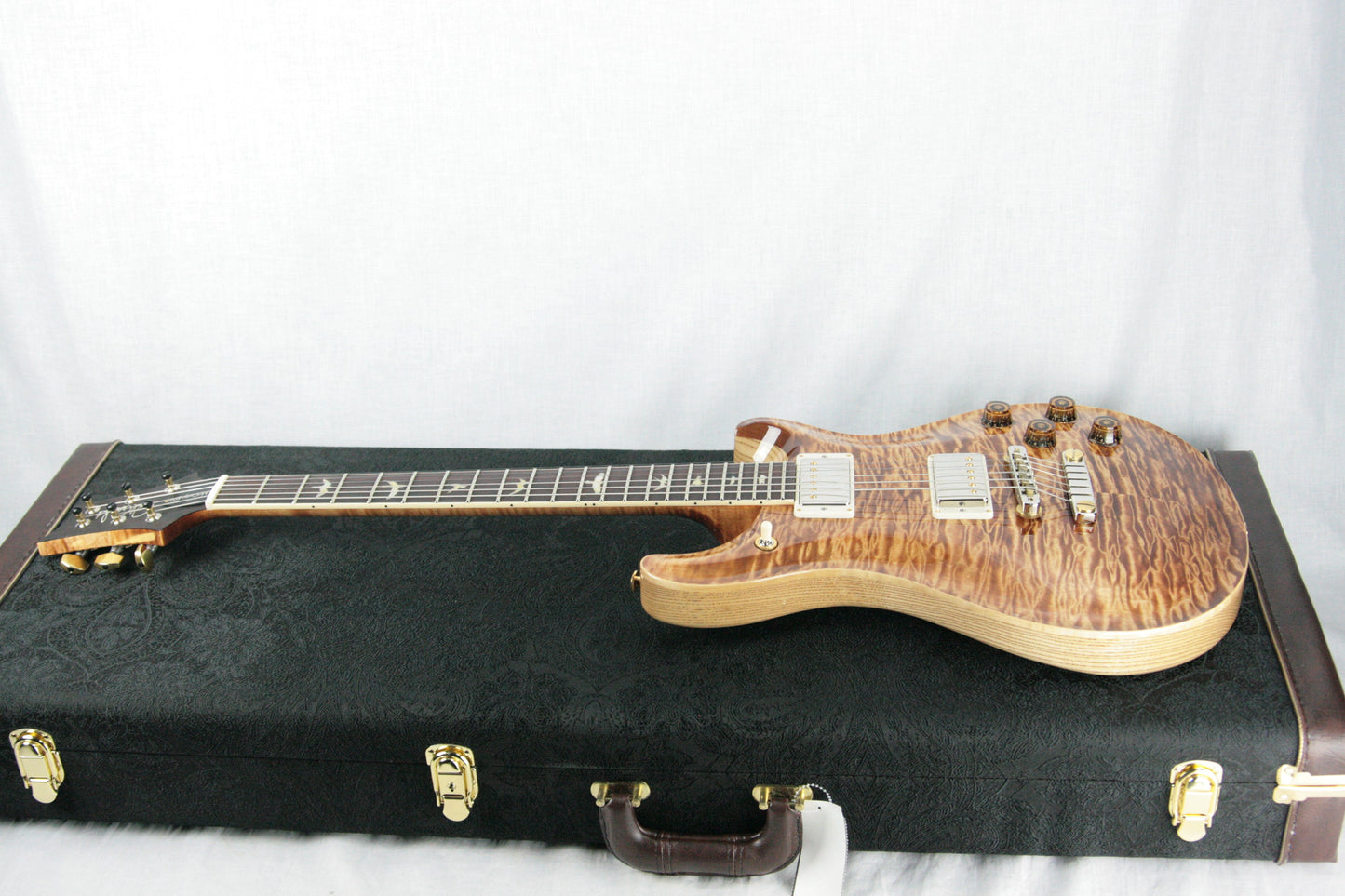 MINT 2018 PRS Wood Library 594 Artist Quilt Top! Paul Reed Smith Cocobolo Swamp Ash