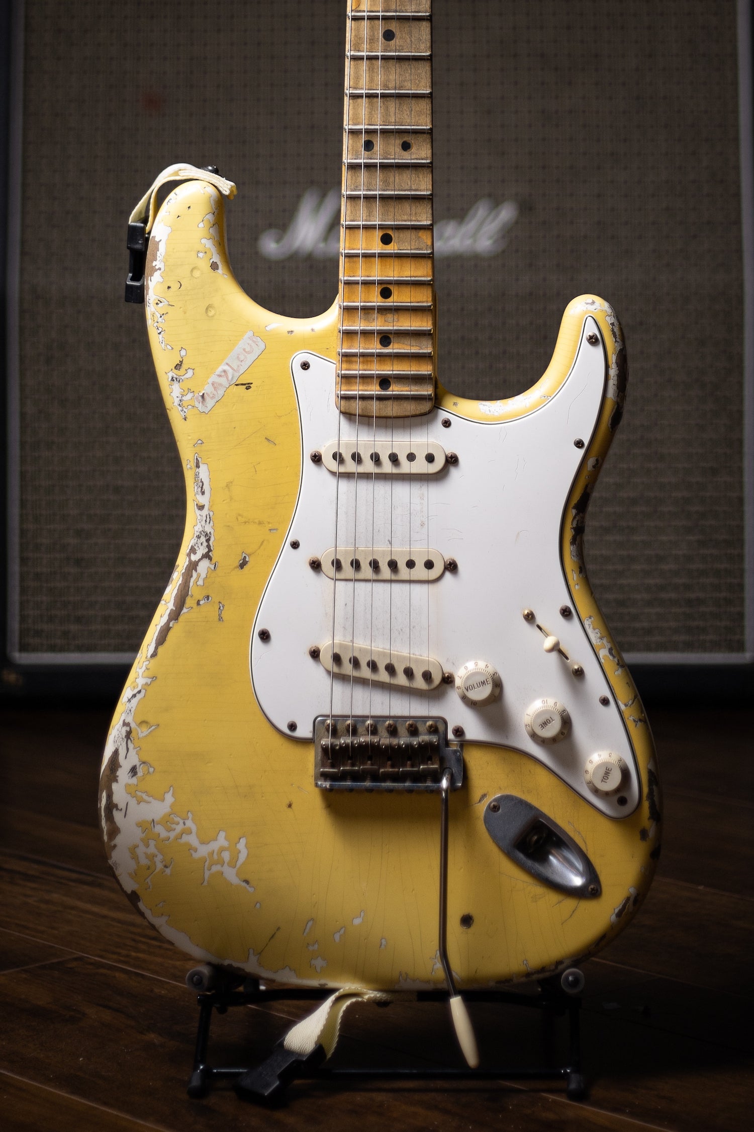 Fender Yngwie Malmsteen Personally Owned "Duck" John Cruz Custom Shop Artist Proof Stratocaster - Vintage White