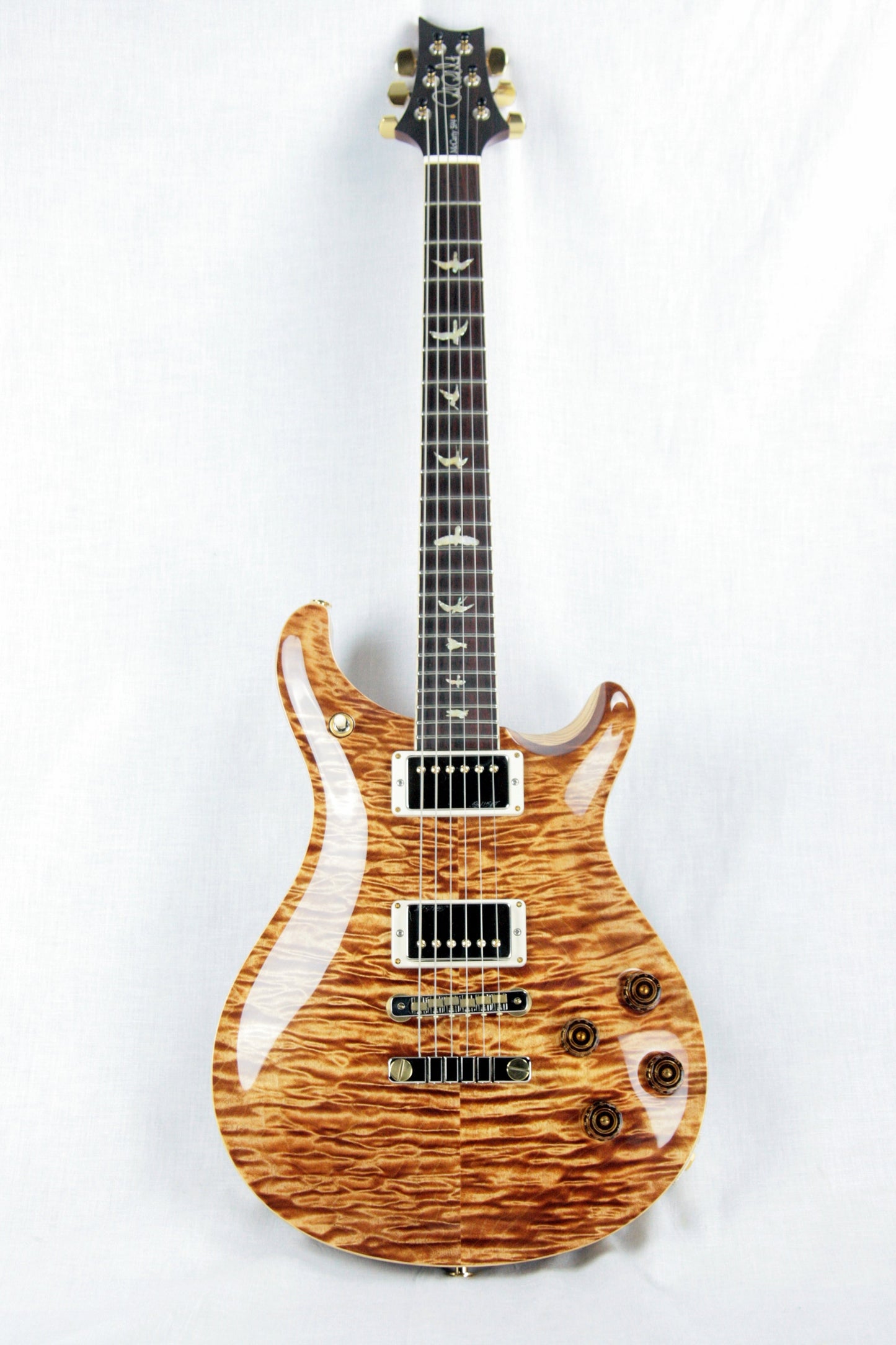 MINT 2018 PRS Wood Library 594 Artist Quilt Top! Paul Reed Smith Cocobolo Swamp Ash