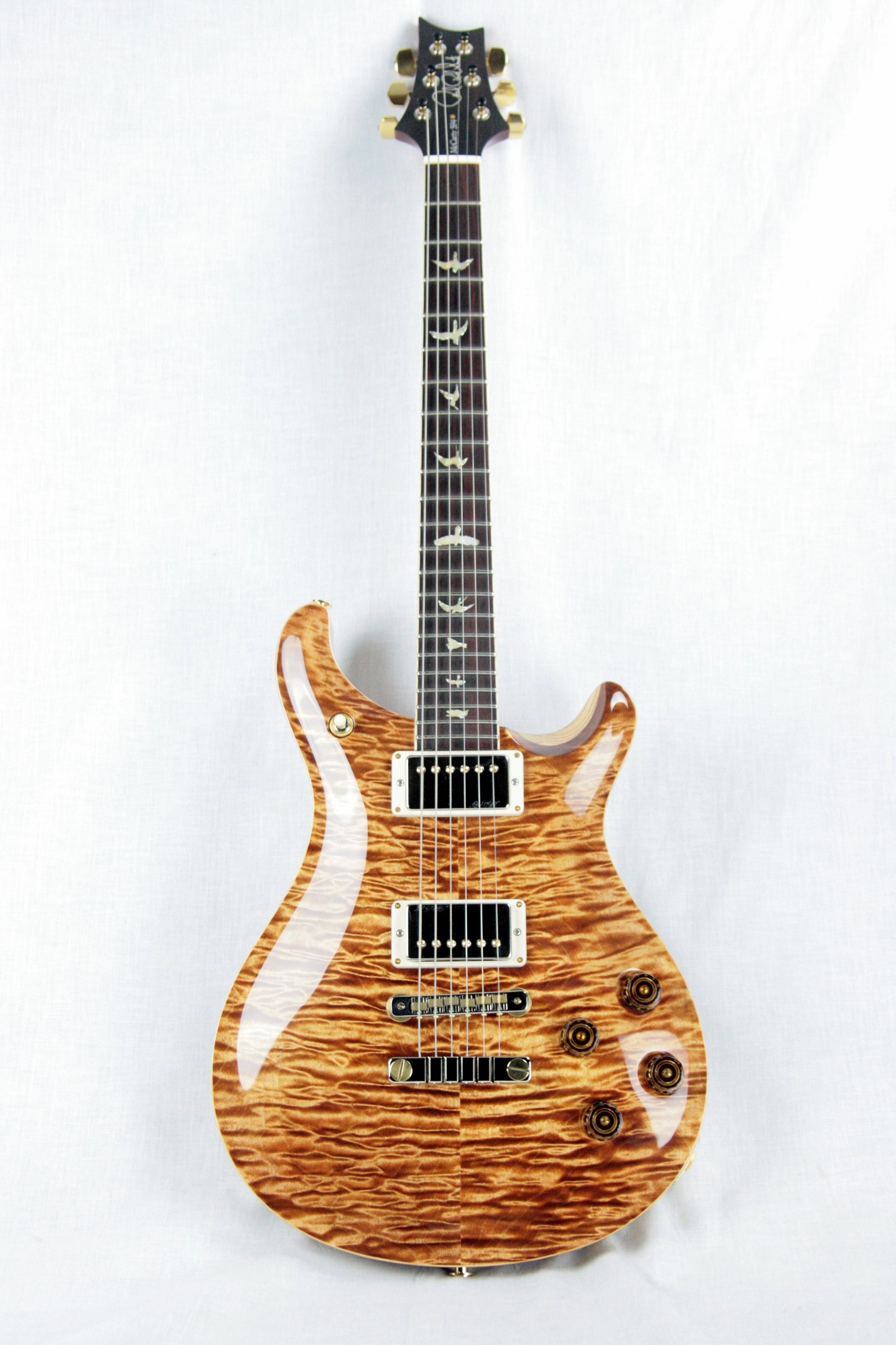 MINT 2018 PRS Wood Library 594 Artist Quilt Top! Paul Reed Smith Cocobolo Swamp Ash