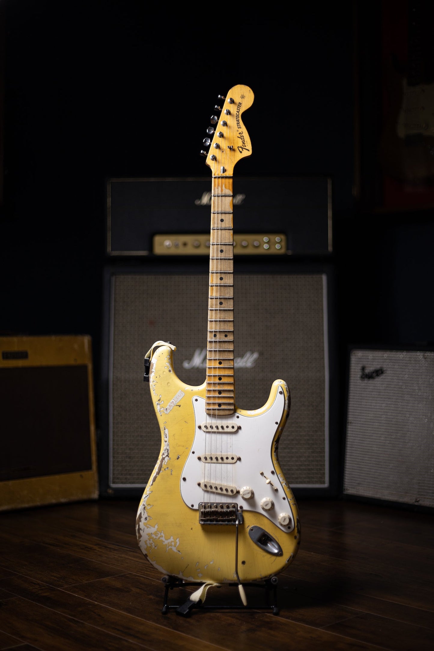 Fender Yngwie Malmsteen Personally Owned "Duck" John Cruz Custom Shop Artist Proof Stratocaster - Vintage White