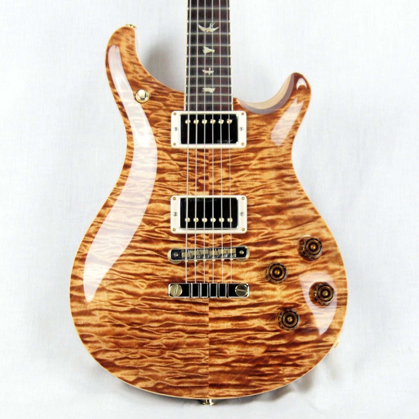 MINT 2018 PRS Wood Library 594 Artist Quilt Top! Paul Reed Smith Cocobolo Swamp Ash