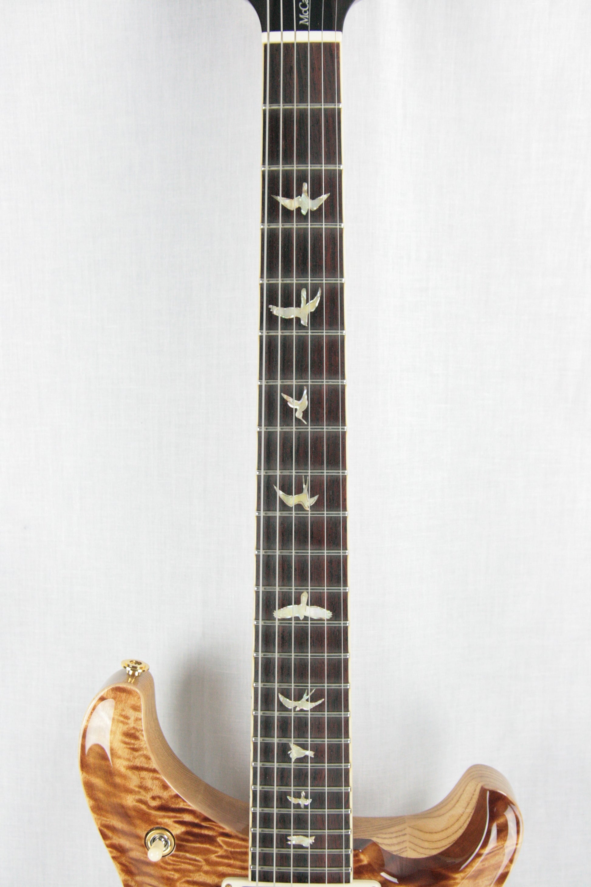 MINT 2018 PRS Wood Library 594 Artist Quilt Top! Paul Reed Smith Cocobolo Swamp Ash