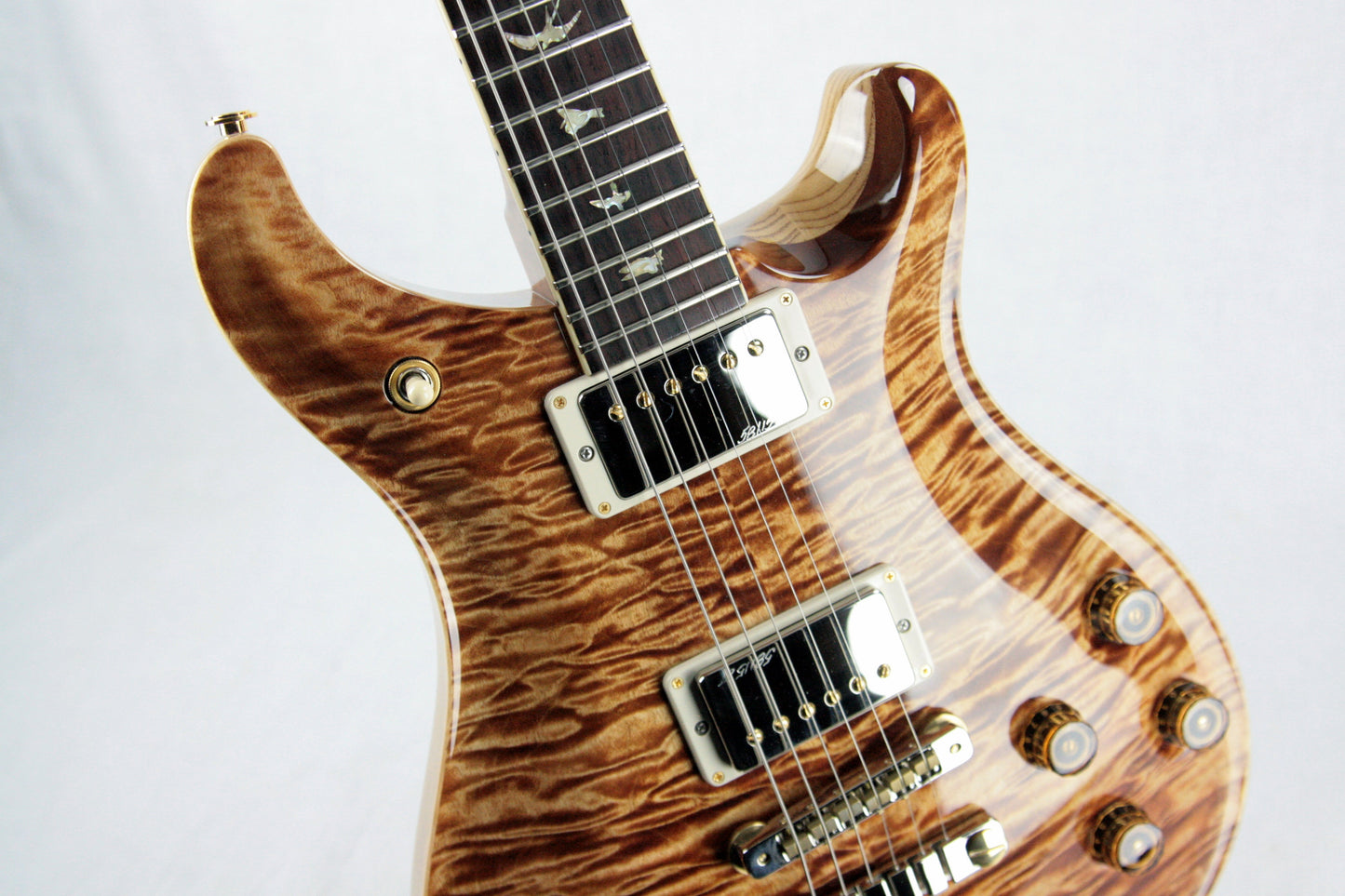 MINT 2018 PRS Wood Library 594 Artist Quilt Top! Paul Reed Smith Cocobolo Swamp Ash