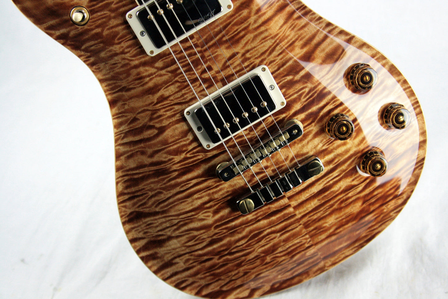 MINT 2018 PRS Wood Library 594 Artist Quilt Top! Paul Reed Smith Cocobolo Swamp Ash