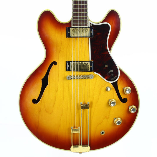 1965 Epiphone Sheraton E-212T Vintage Guitar USA Gibson-Made in Kalamazoo - Wider Nut, ES-355, ES-335, Riviera type