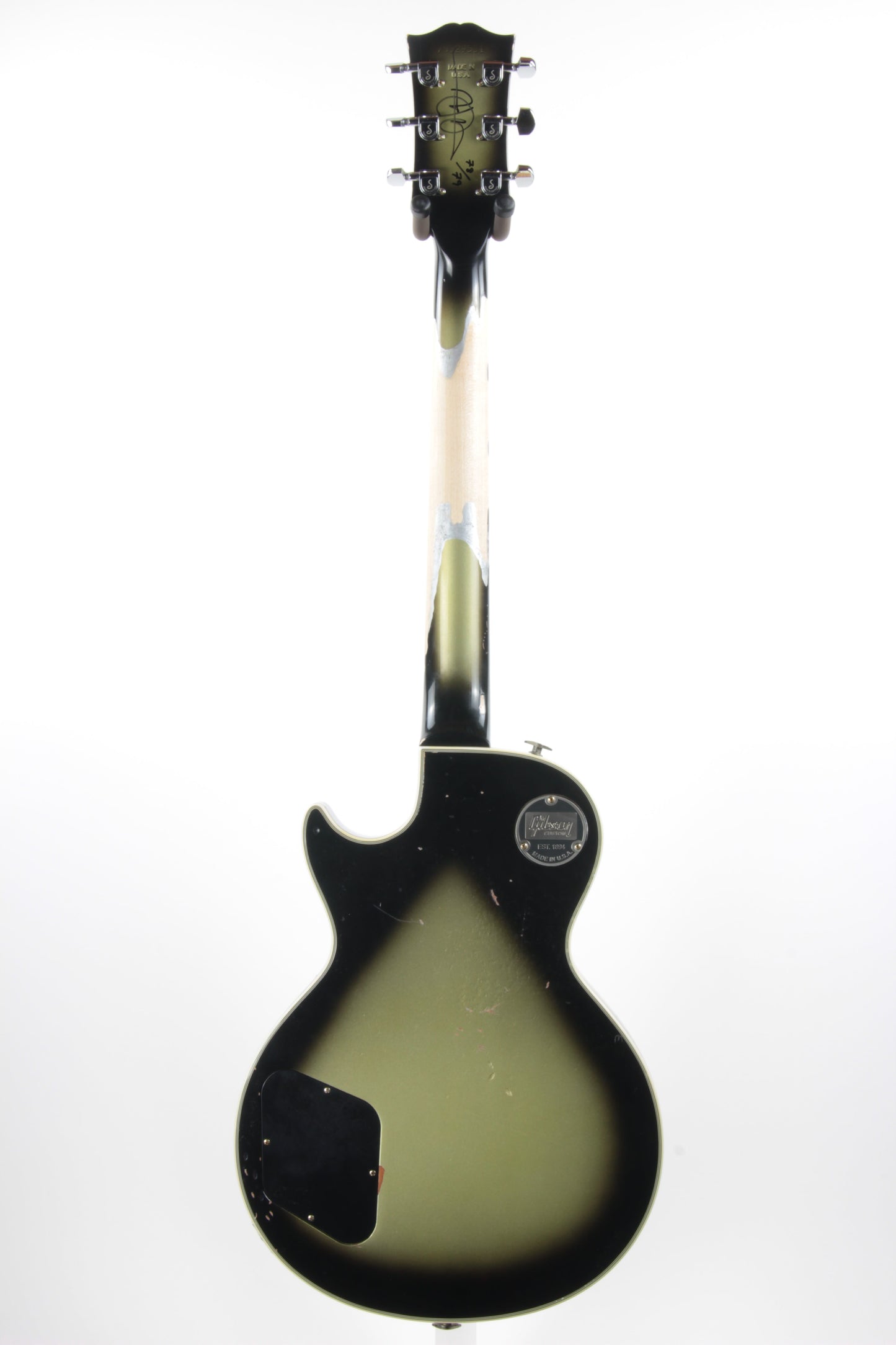 Gibson Custom Shop Aged & Signed ADAM JONES 1979 Les Paul Silverburst