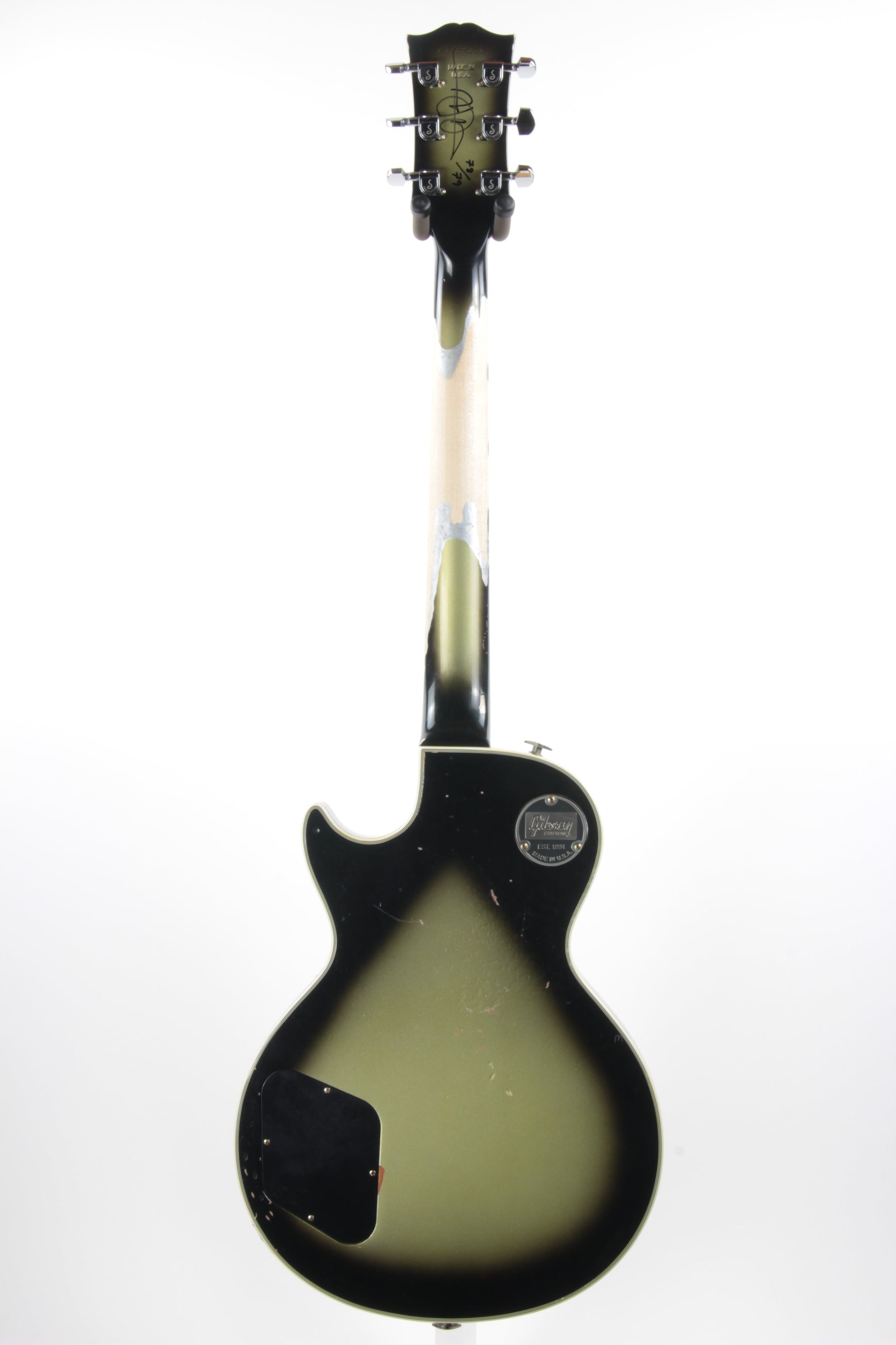 Gibson Custom Shop Aged & Signed ADAM JONES 1979 Les Paul Silverburst