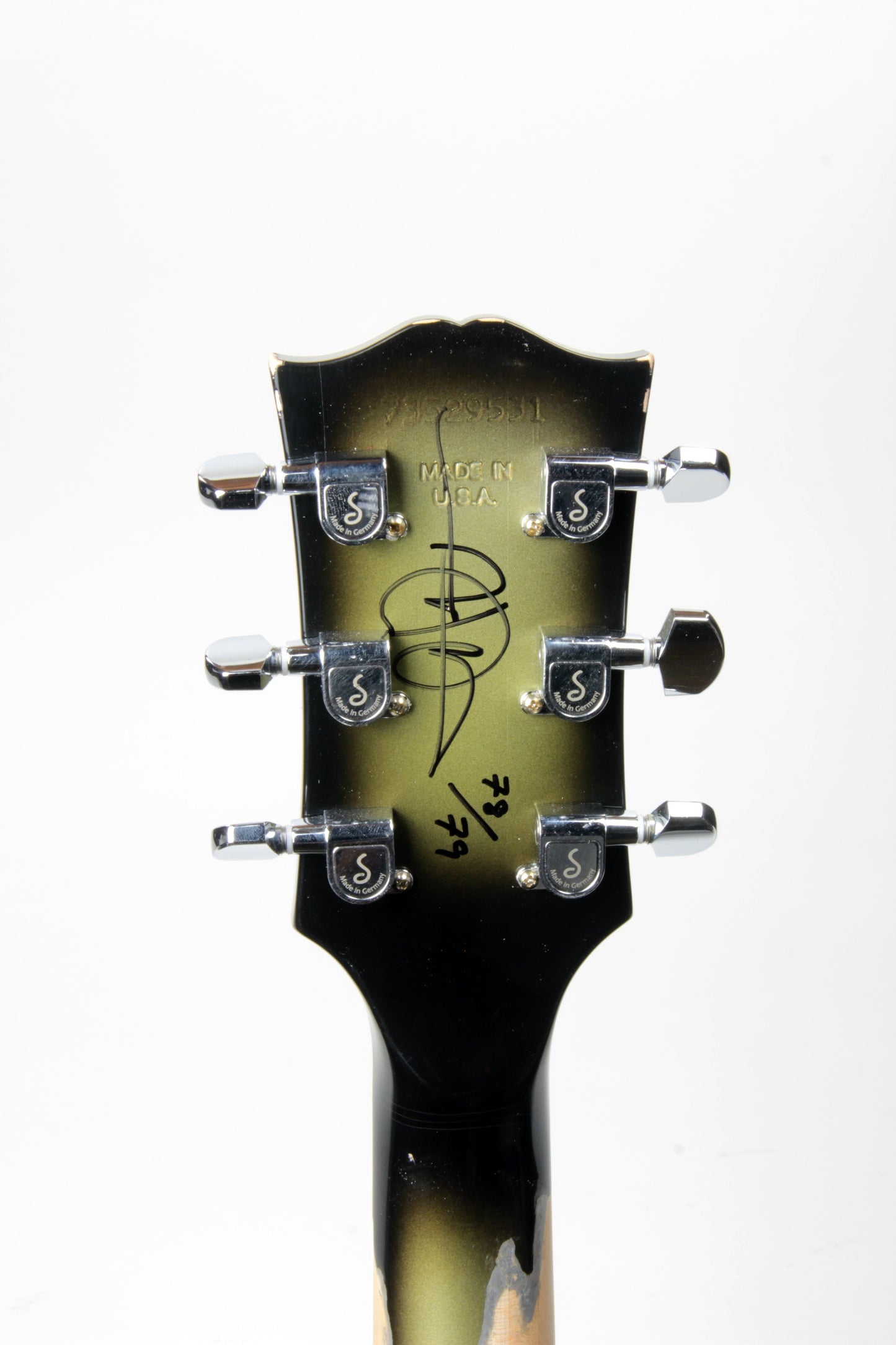 Gibson Custom Shop Aged & Signed ADAM JONES 1979 Les Paul Silverburst