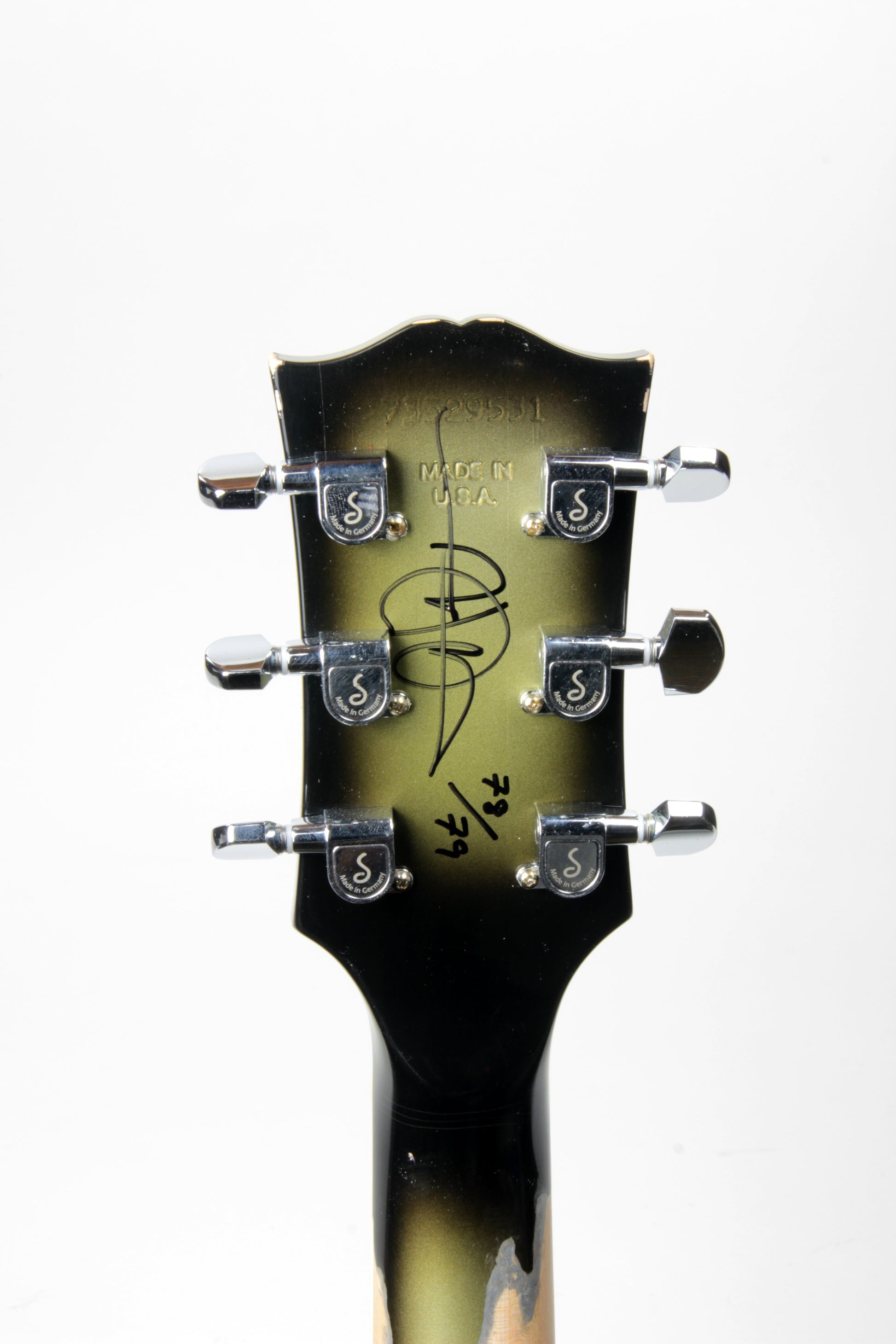 Gibson Custom Shop Aged & Signed ADAM JONES 1979 Les Paul Silverburst