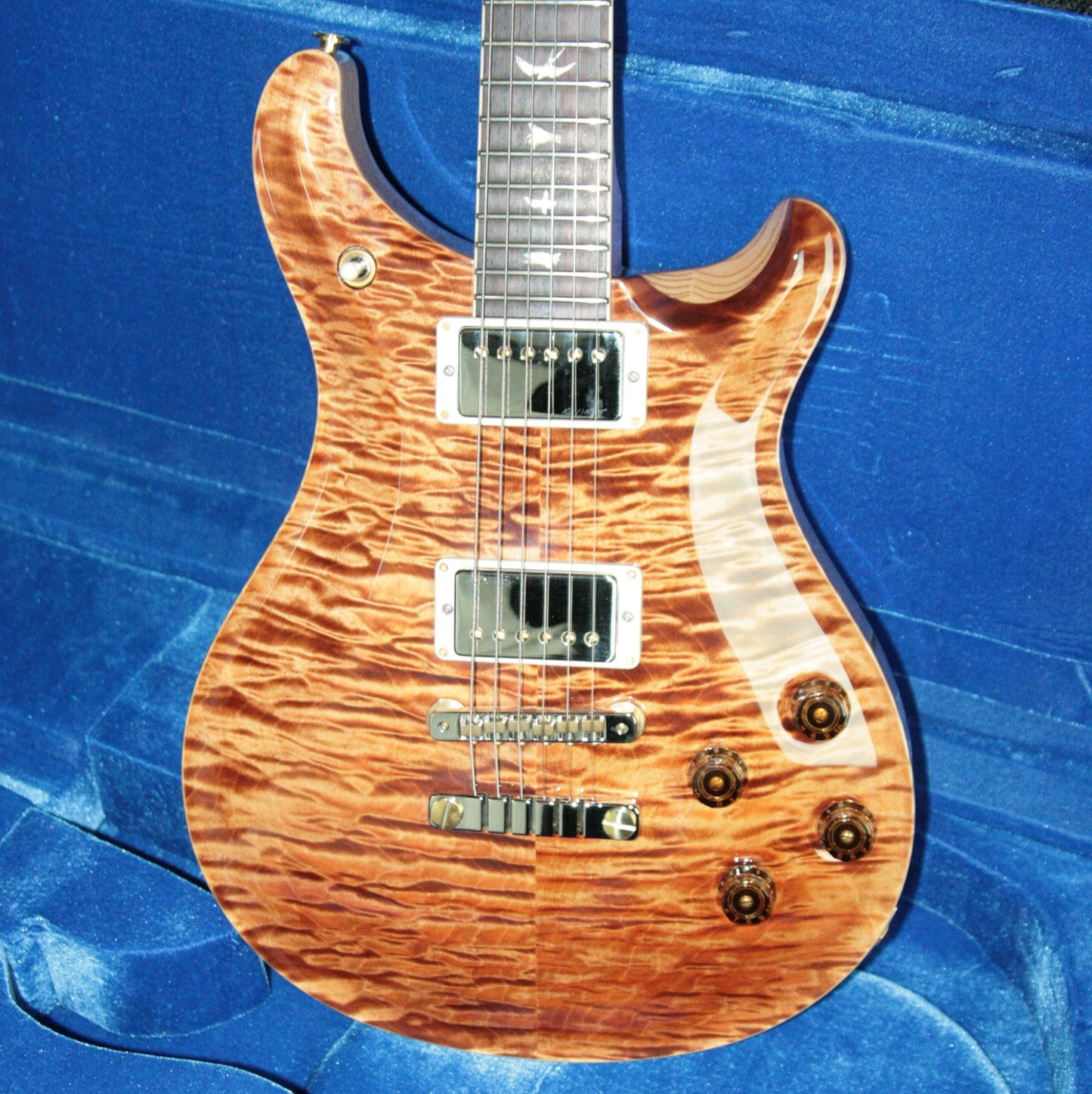 MINT 2018 PRS Wood Library 594 Artist Quilt Top! Paul Reed Smith Cocobolo Swamp Ash
