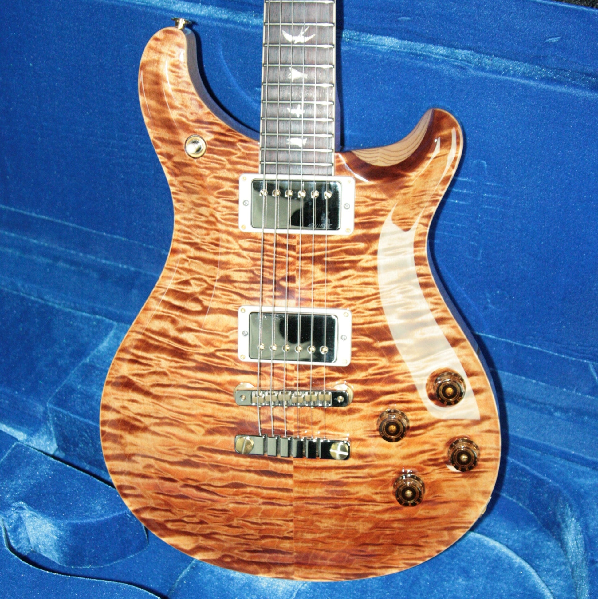 MINT 2018 PRS Wood Library 594 Artist Quilt Top! Paul Reed Smith Cocobolo Swamp Ash