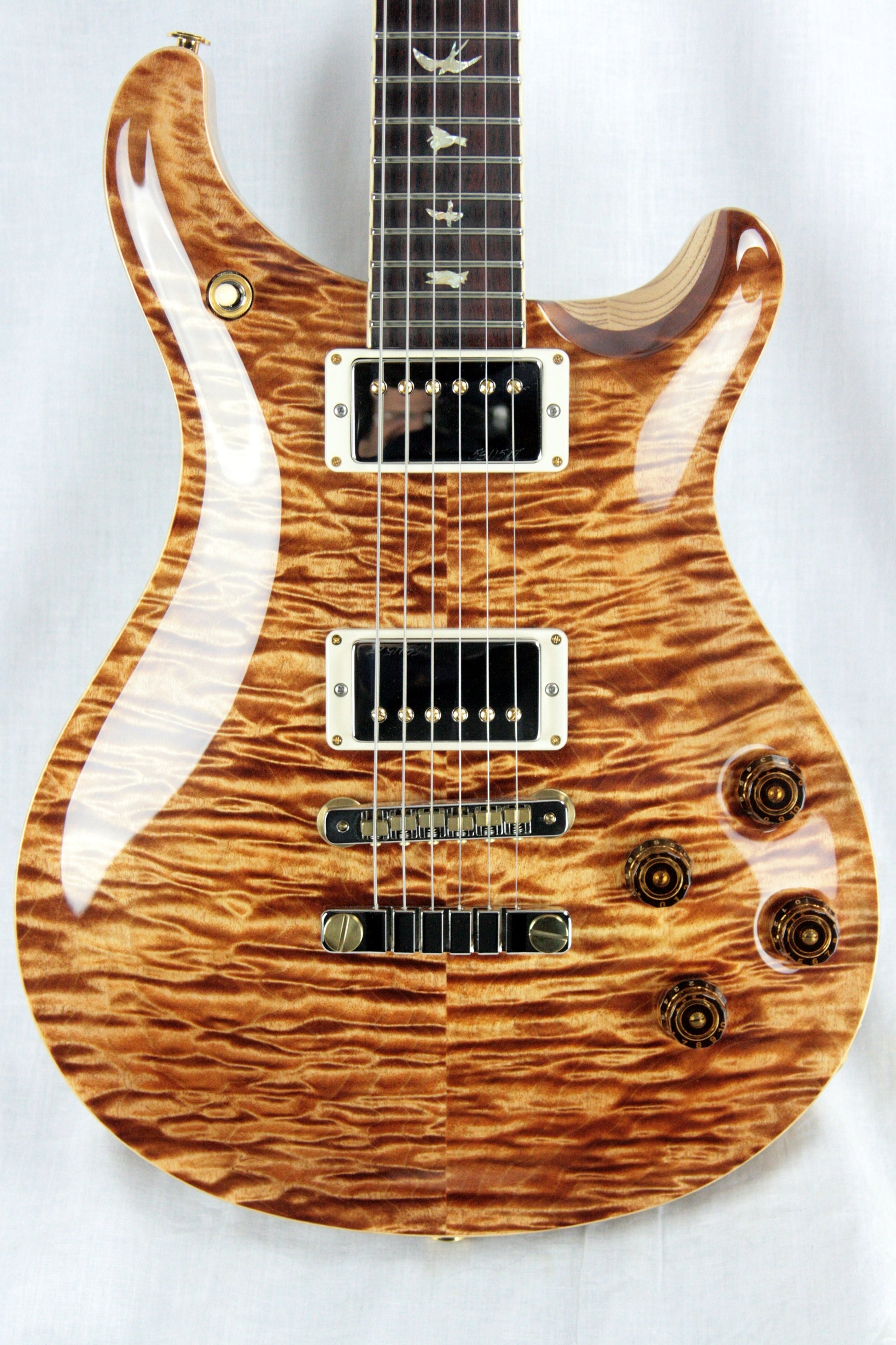 MINT 2018 PRS Wood Library 594 Artist Quilt Top! Paul Reed Smith Cocobolo Swamp Ash