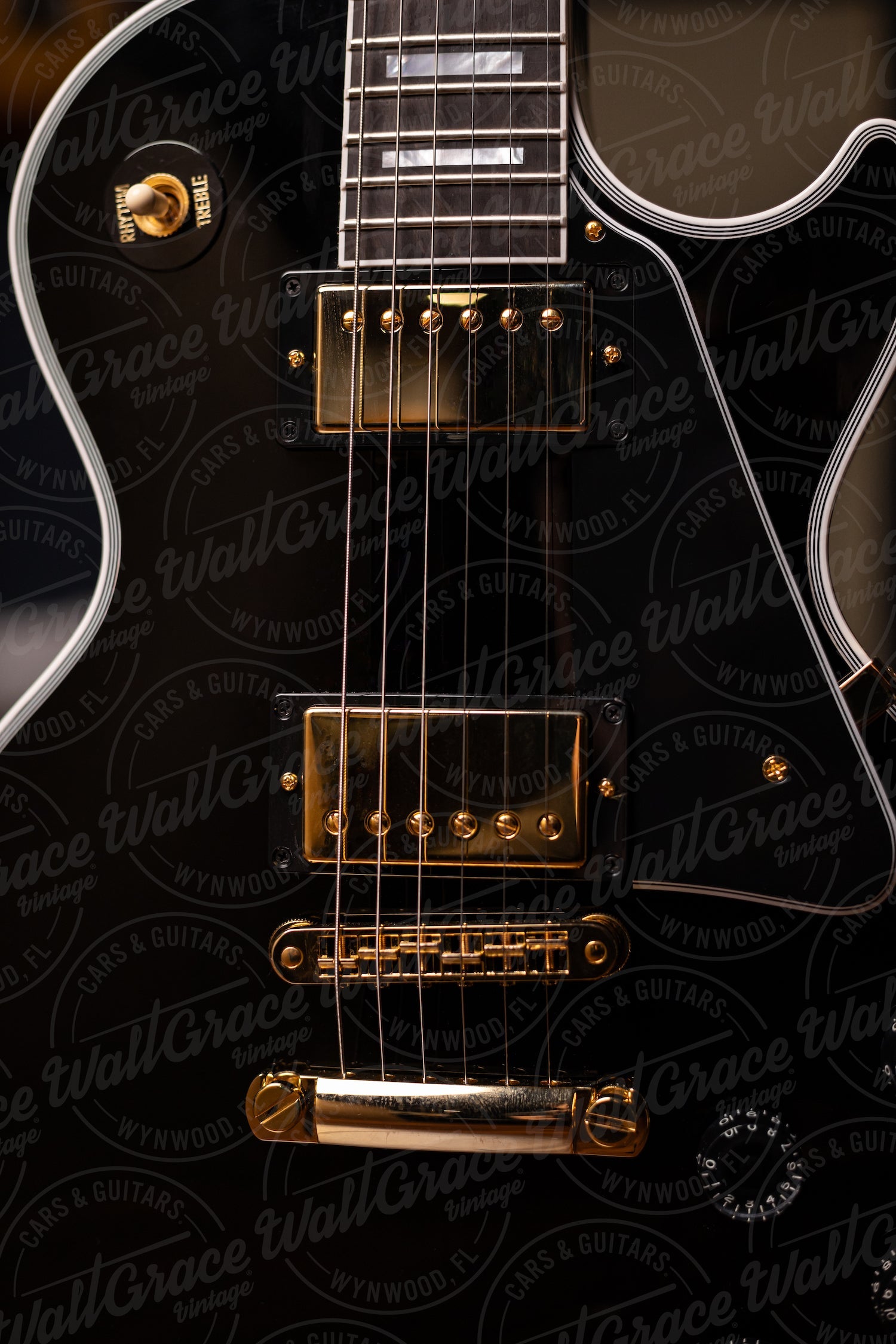 Gibson Custom Shop Les Paul Custom Electric Guitar - Ebony