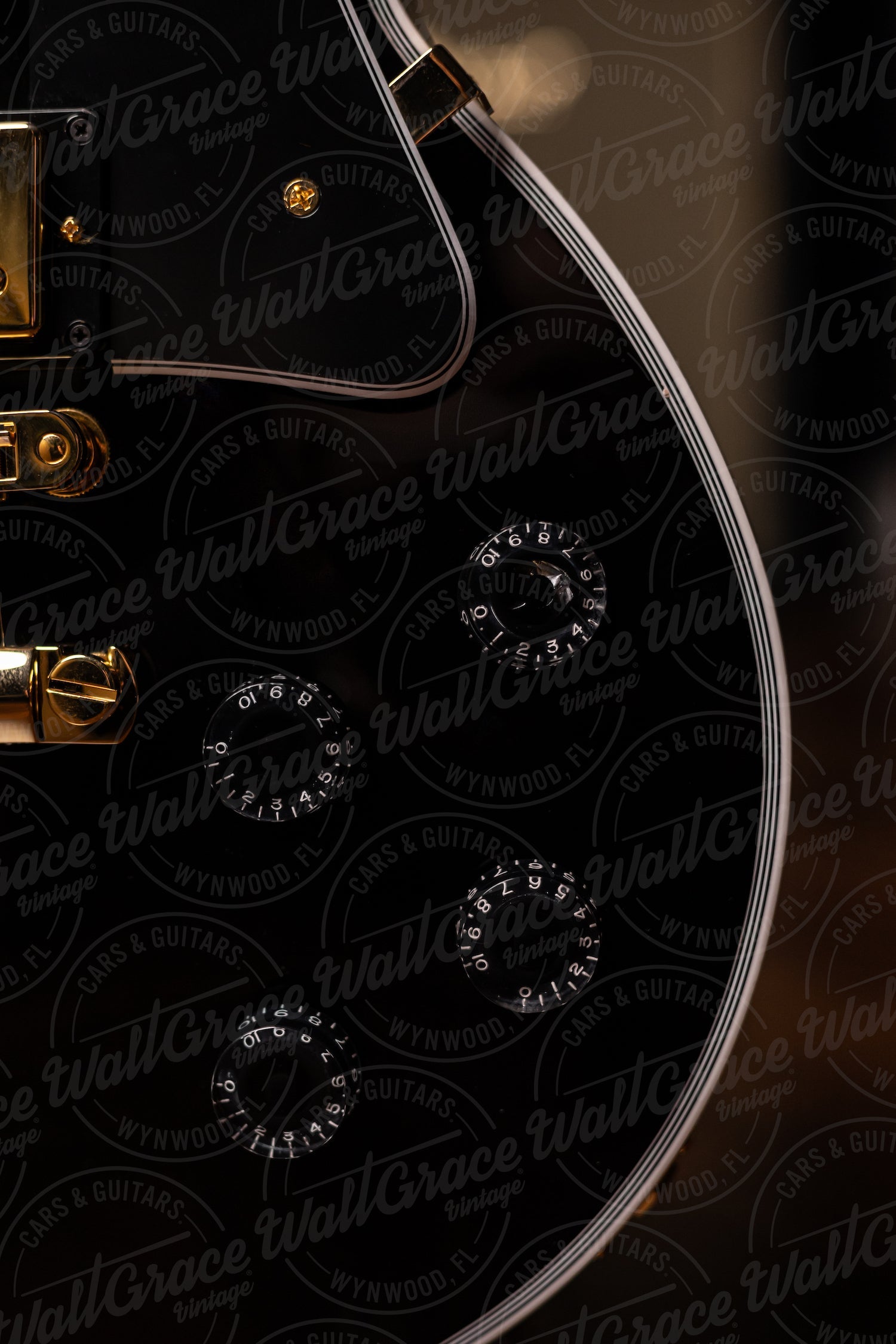 Gibson Custom Shop Les Paul Custom Electric Guitar - Ebony