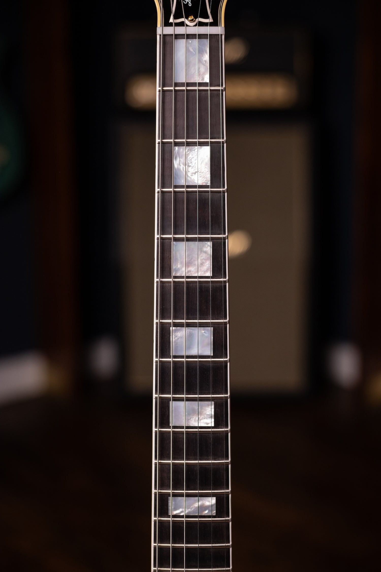Used 2023 Gibson Custom Shop Murphy Lab 1957 Les Paul Custom Reissue 3-Pickup Bigsby Light Aged Electric Guitar - Ebony