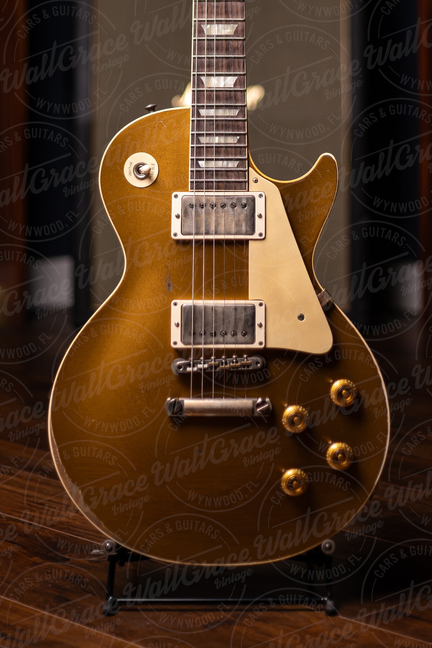 Used 2023 Gibson Custom Shop Murphy Lab 1957 Les Paul Standard Reissue Ultra Heavy Aged Electric Guitar - Double Gold