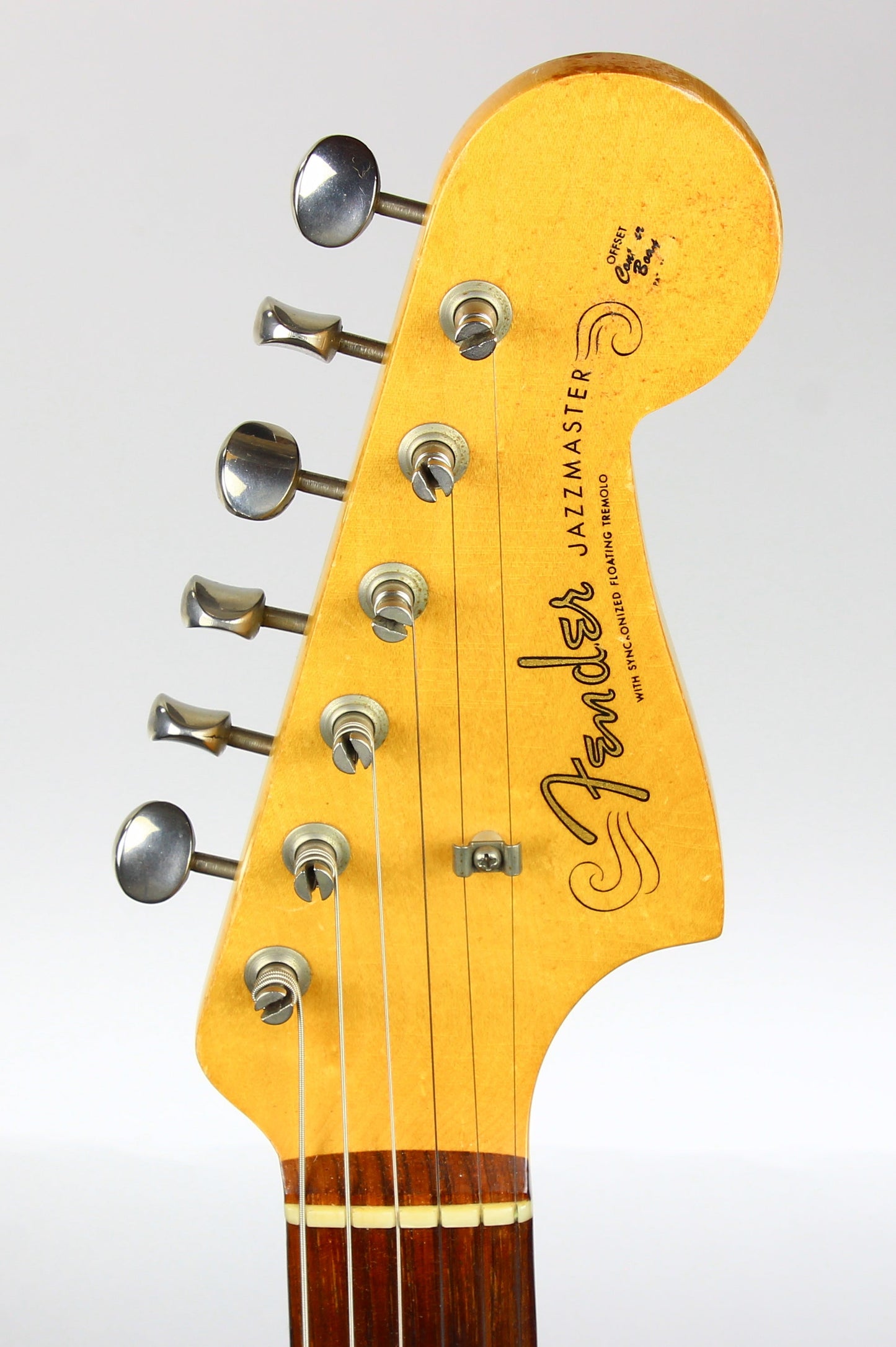 1959 Fender Jazzmaster 100% Original w/ OHSC & Tag | Vintage Slab-Board, Clean!