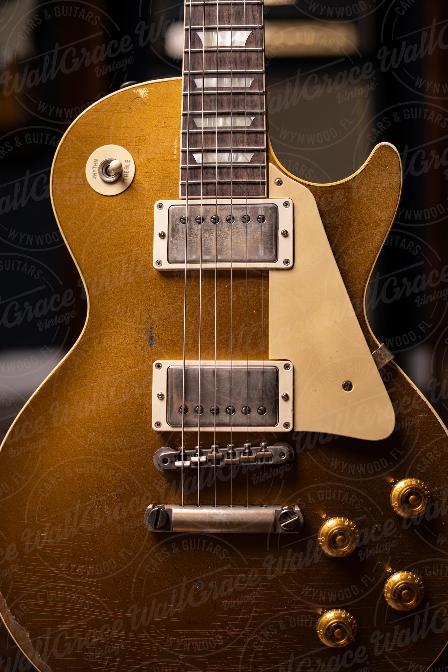 Used 2023 Gibson Custom Shop Murphy Lab 1957 Les Paul Standard Reissue Ultra Heavy Aged Electric Guitar - Double Gold